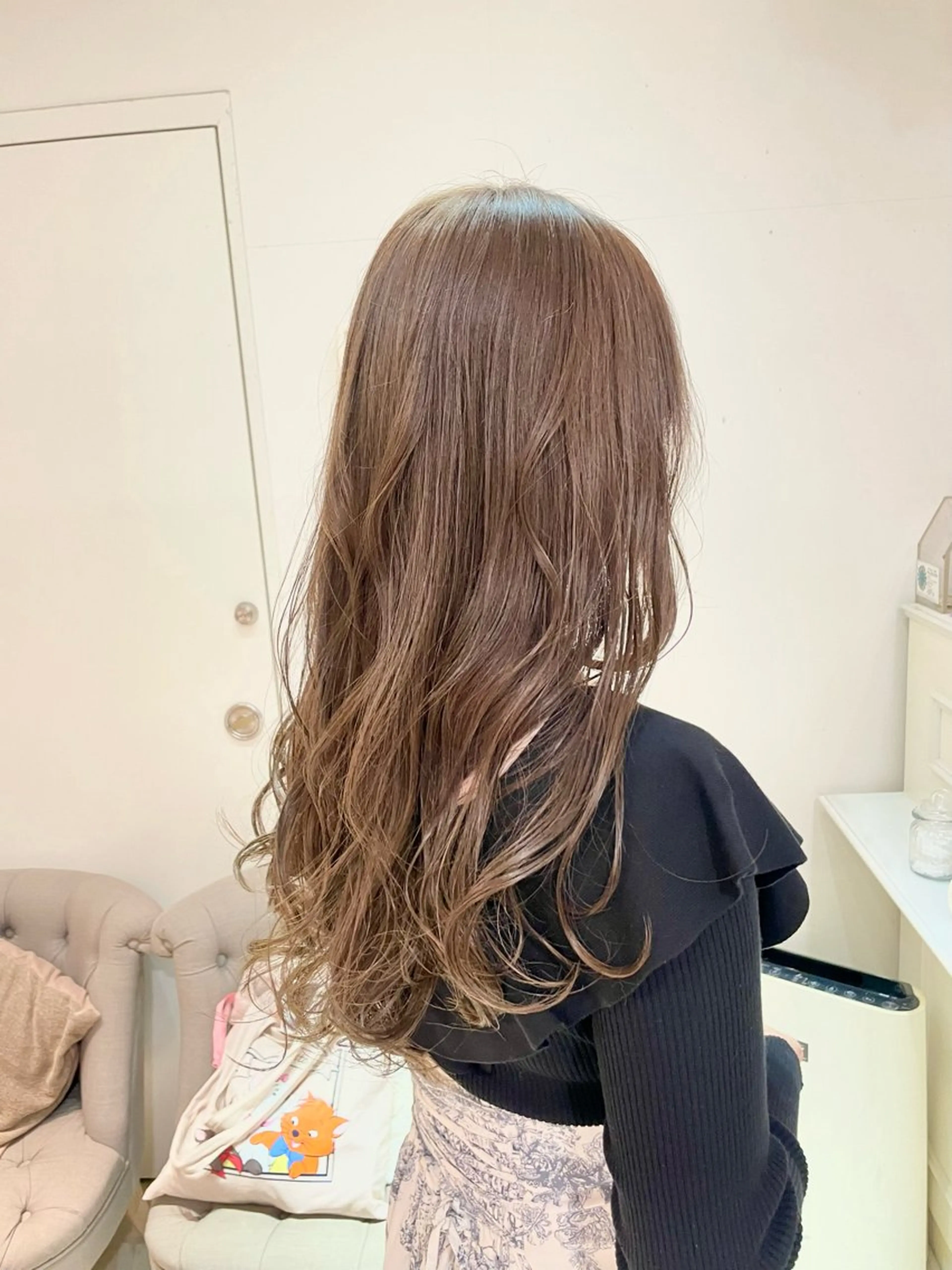 ロング カラー ヘアカラー トリートメント ʜᴀʀᴜᴋᴀ♱メンズ ウルフ/ブリーチのヘアスタイル