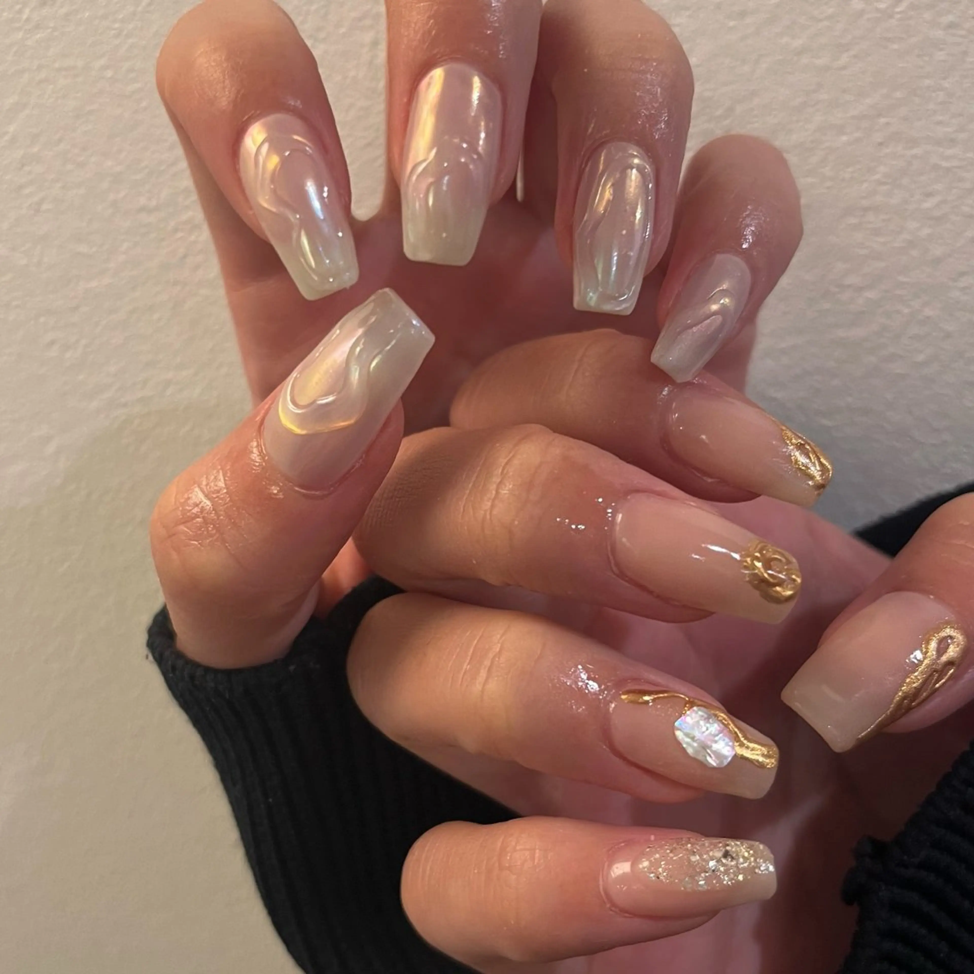 ネイル シンプルネイル 小川 奈々花のネイルデザイン