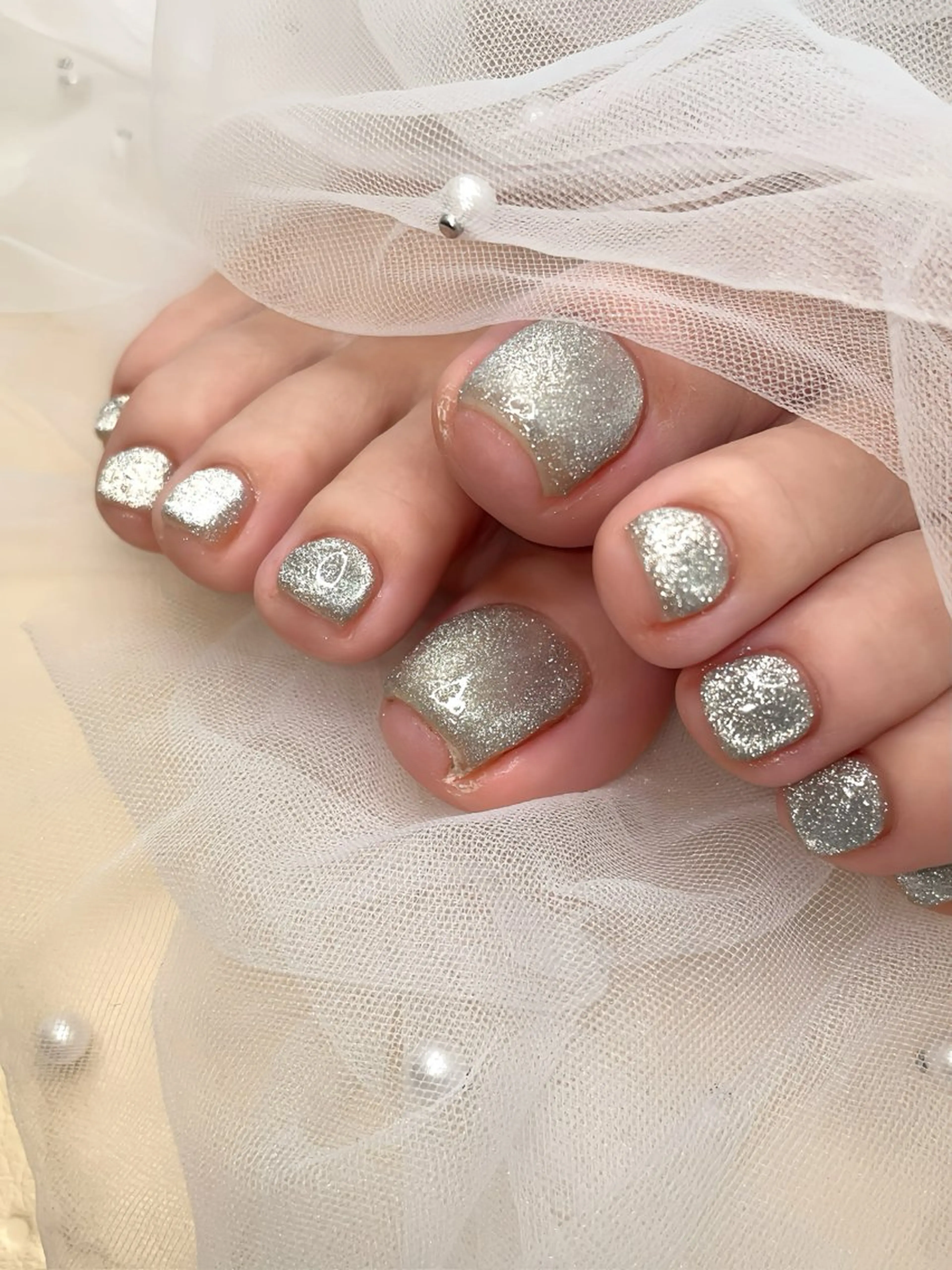 🌸【新規限定】フット🐾マグネットネイル(オフ込み)→ ¥2,000🧲➰の写真