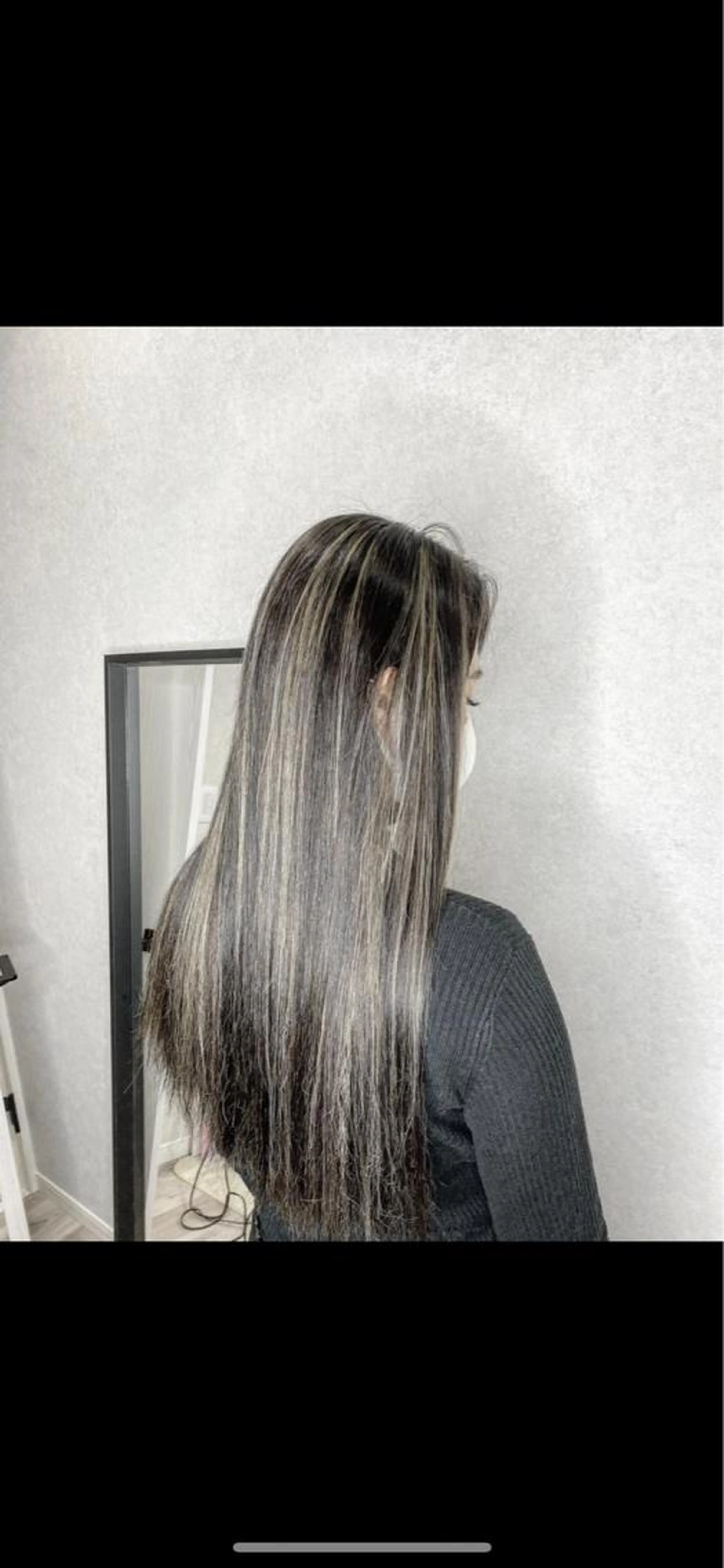 ☾海外スタイル3Dハイライト＋高級カラーの写真