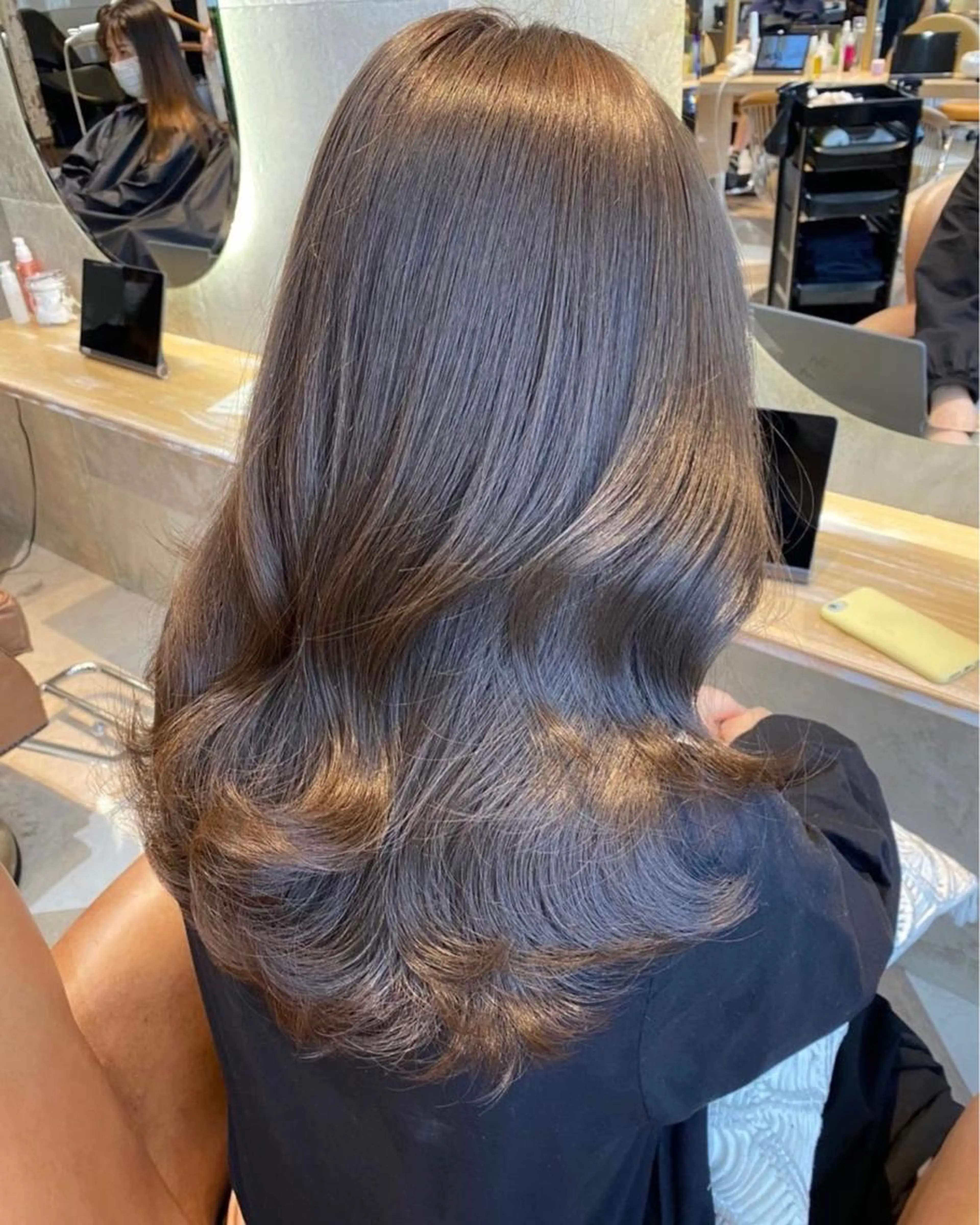 カットカラーの写真