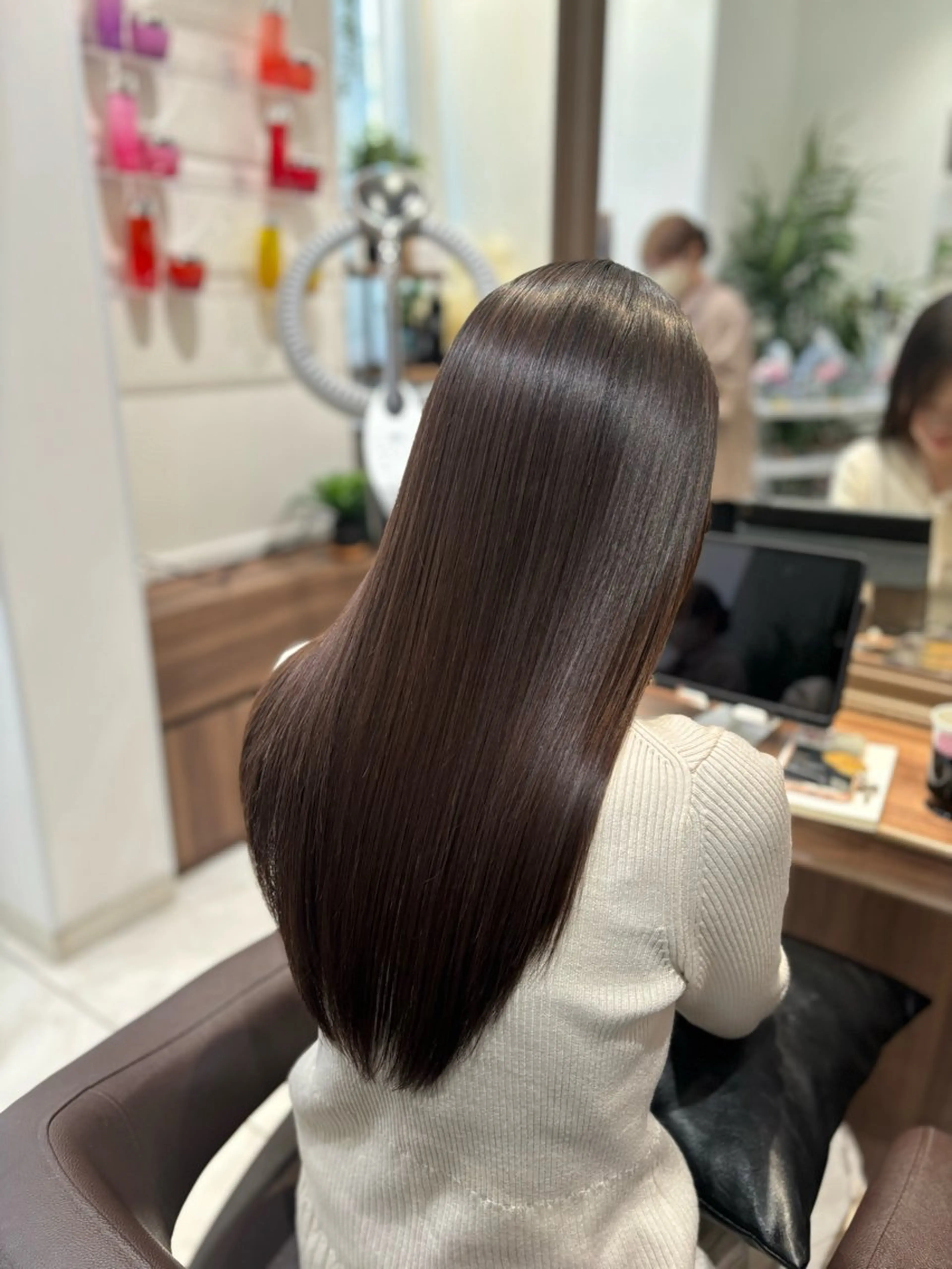 ロング ゆるふわパーマ🌸/ ハイトーン/あゆみのヘアスタイル