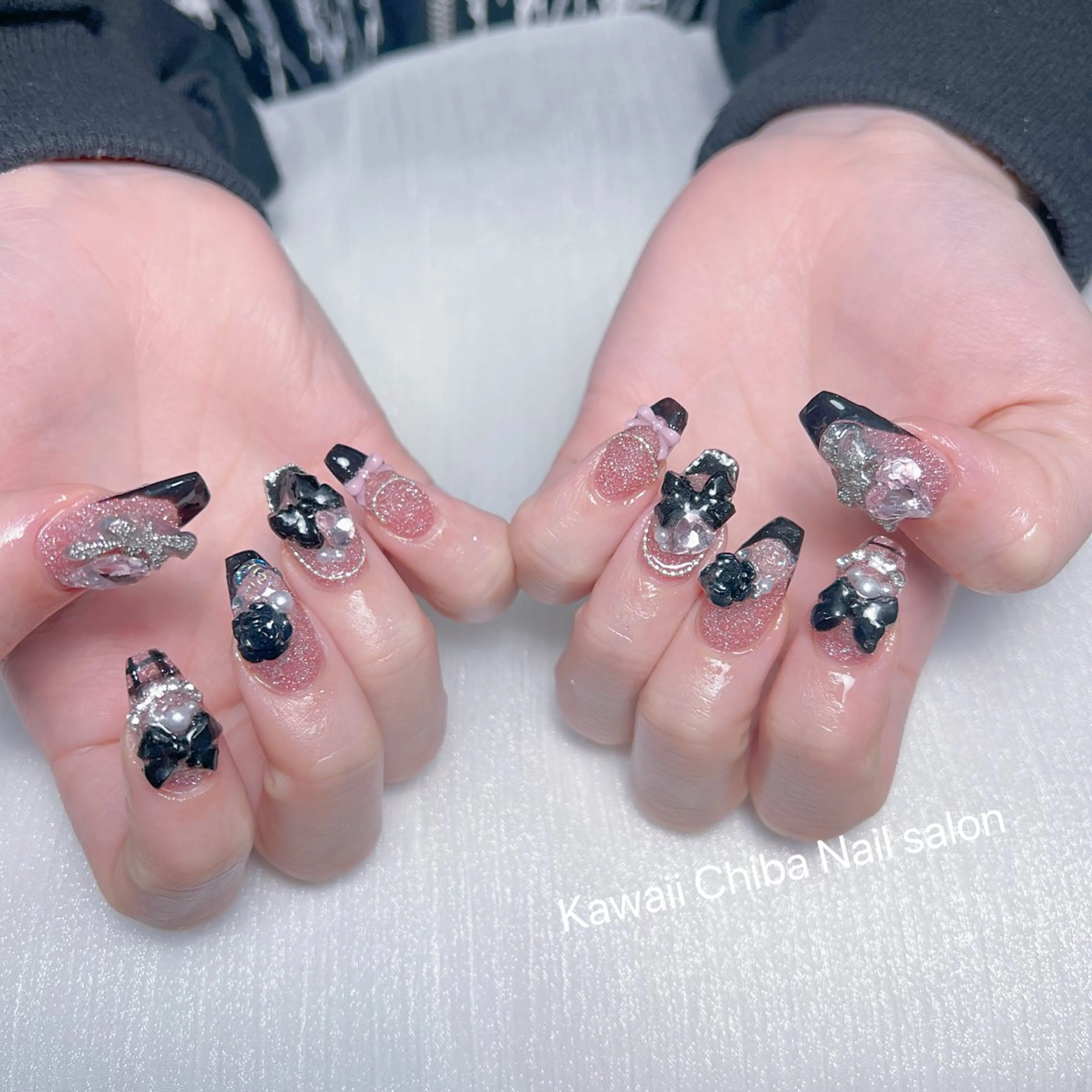 ネイル アートネイル ジェルネイル 韓国ネイル シンプルネイル Kawaii Nail Salonのネイルデザイン