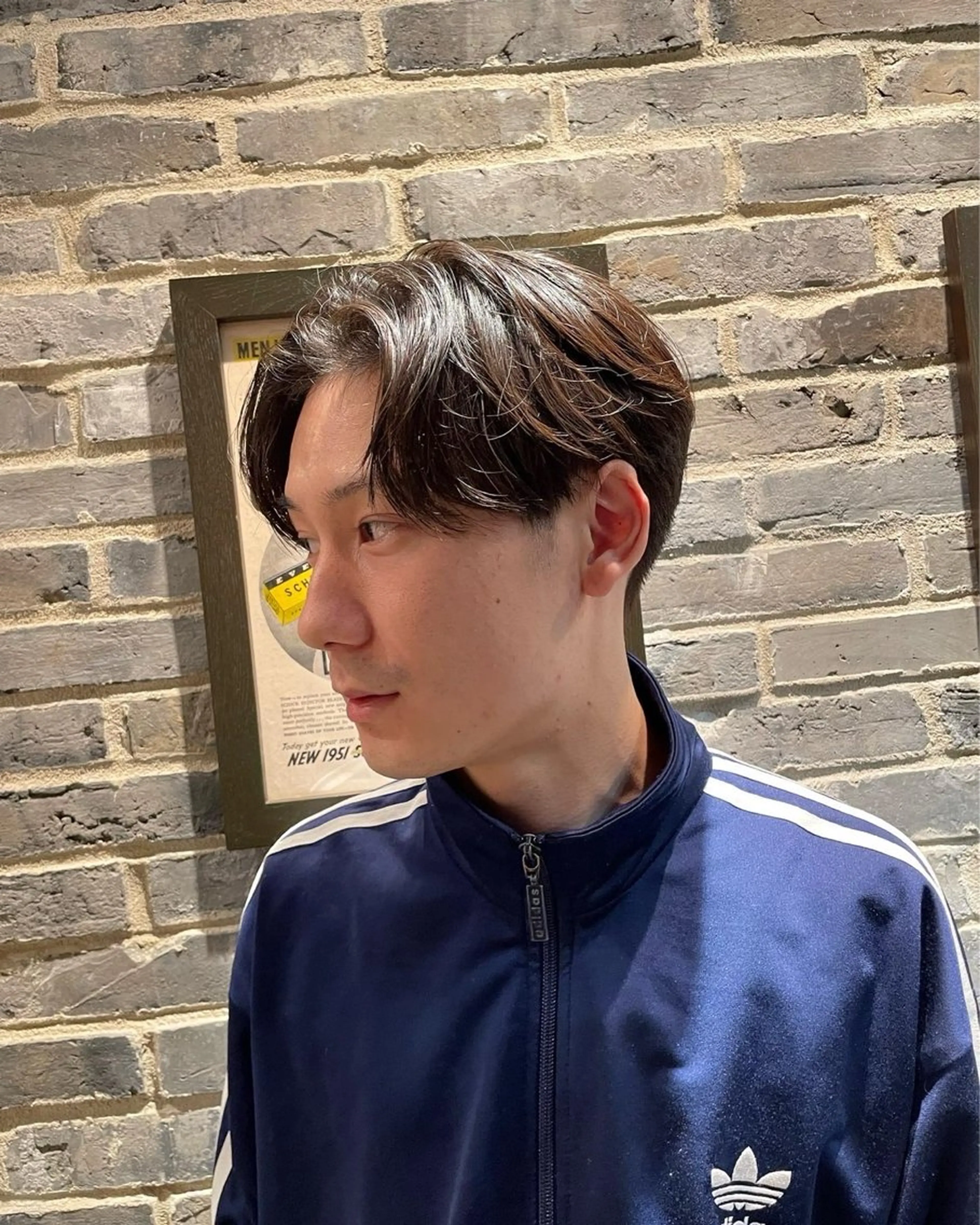 ミディアム 伊藤 博紀のヘアスタイル