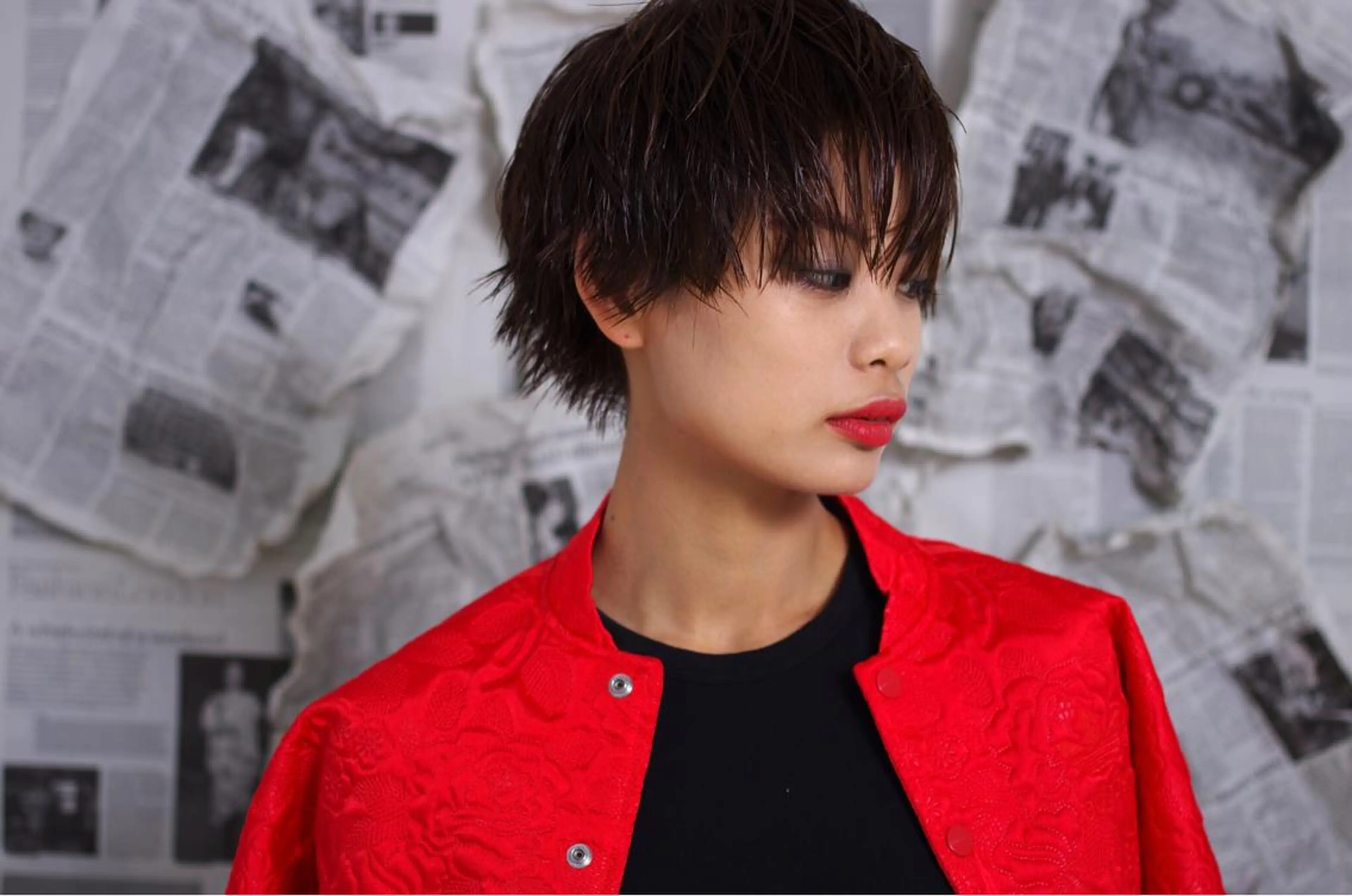 ショート カラー unu hair所属・藤井 仁紀のヘアスタイル