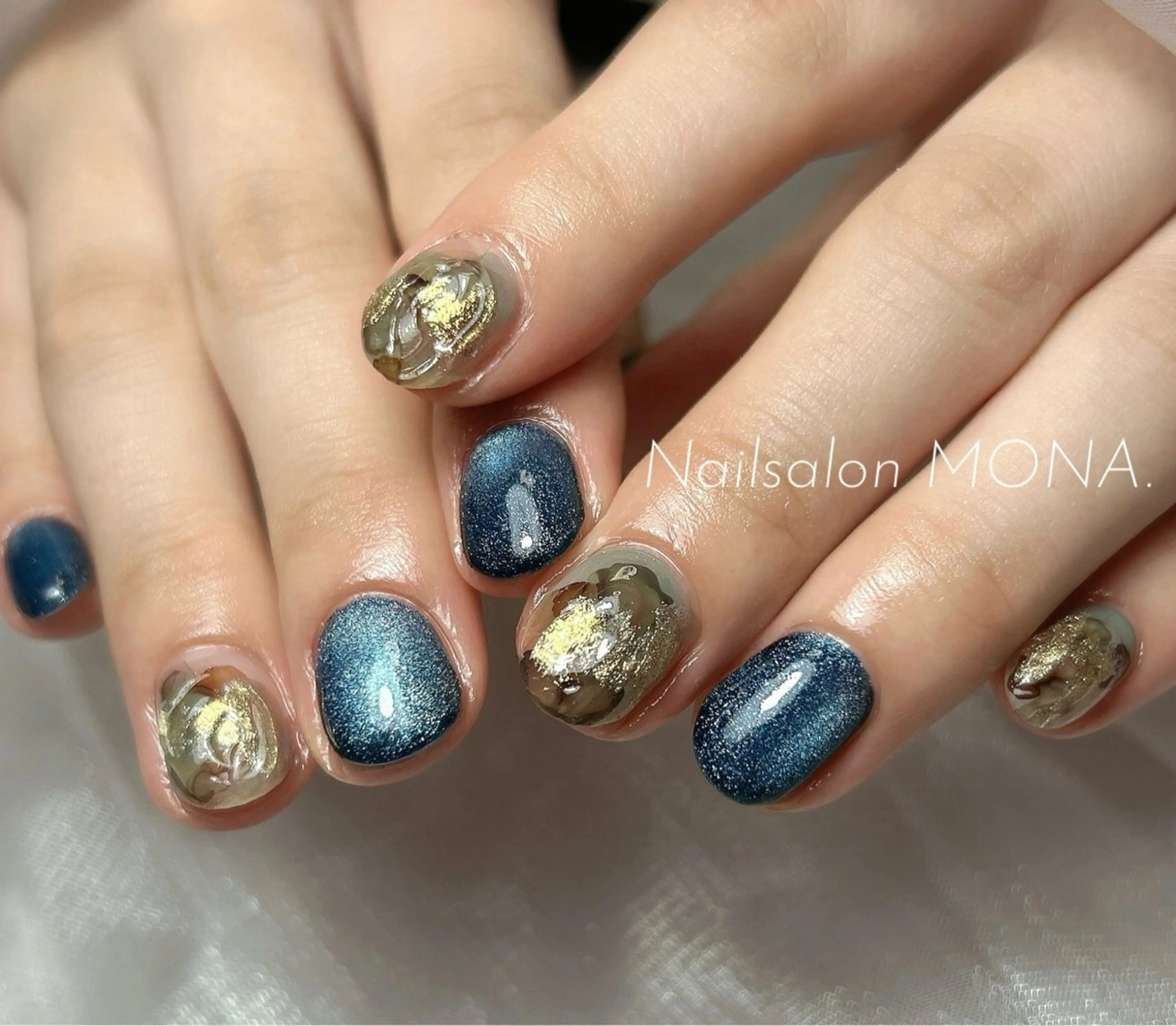 【Hand✋】1~4本ニュアンスおまかせコース!!(ケア込み)の写真