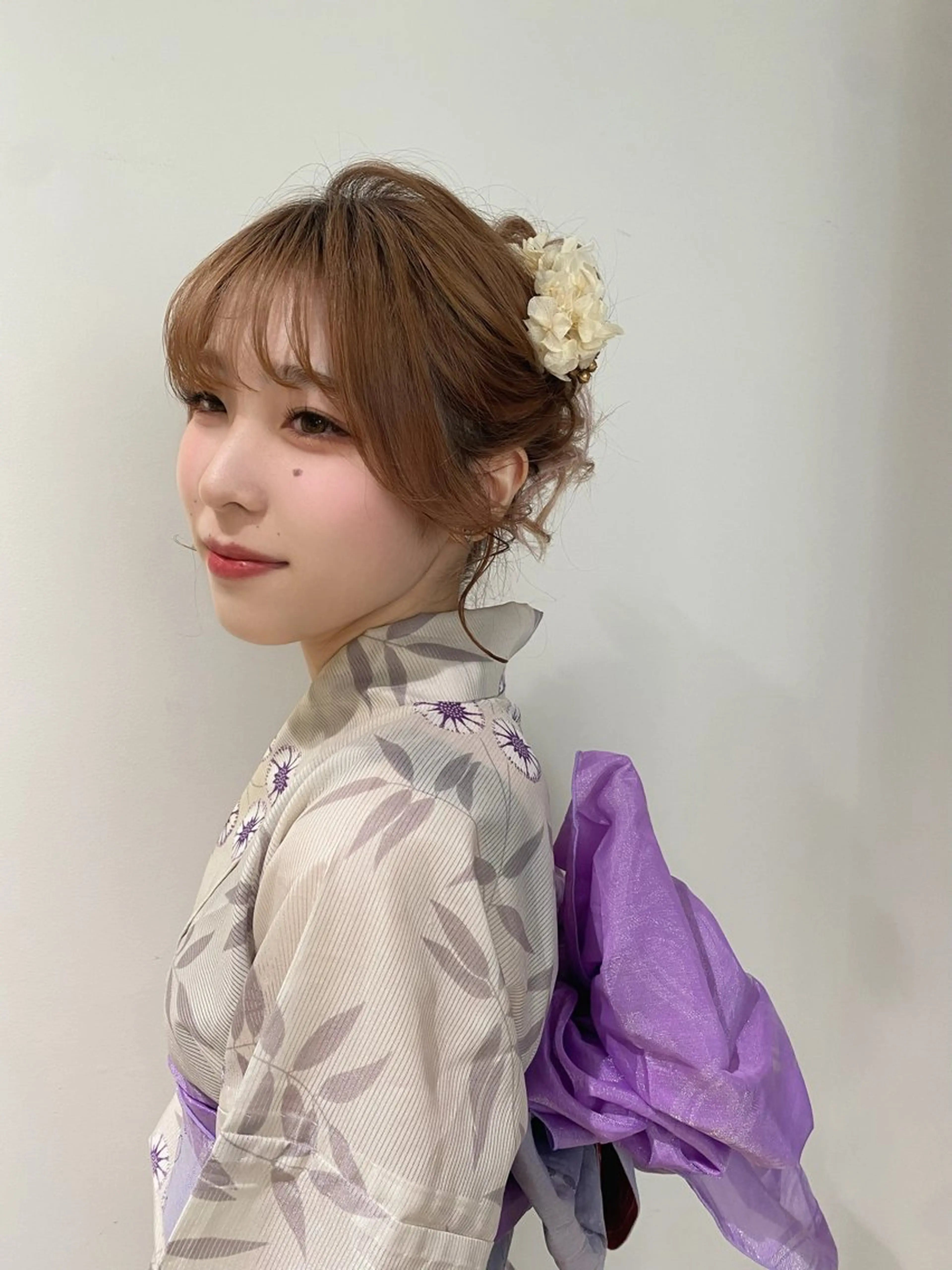 ヘアアレンジ ゆるふわパーマ🌼 アレンジ🌼リョウカのヘアスタイル