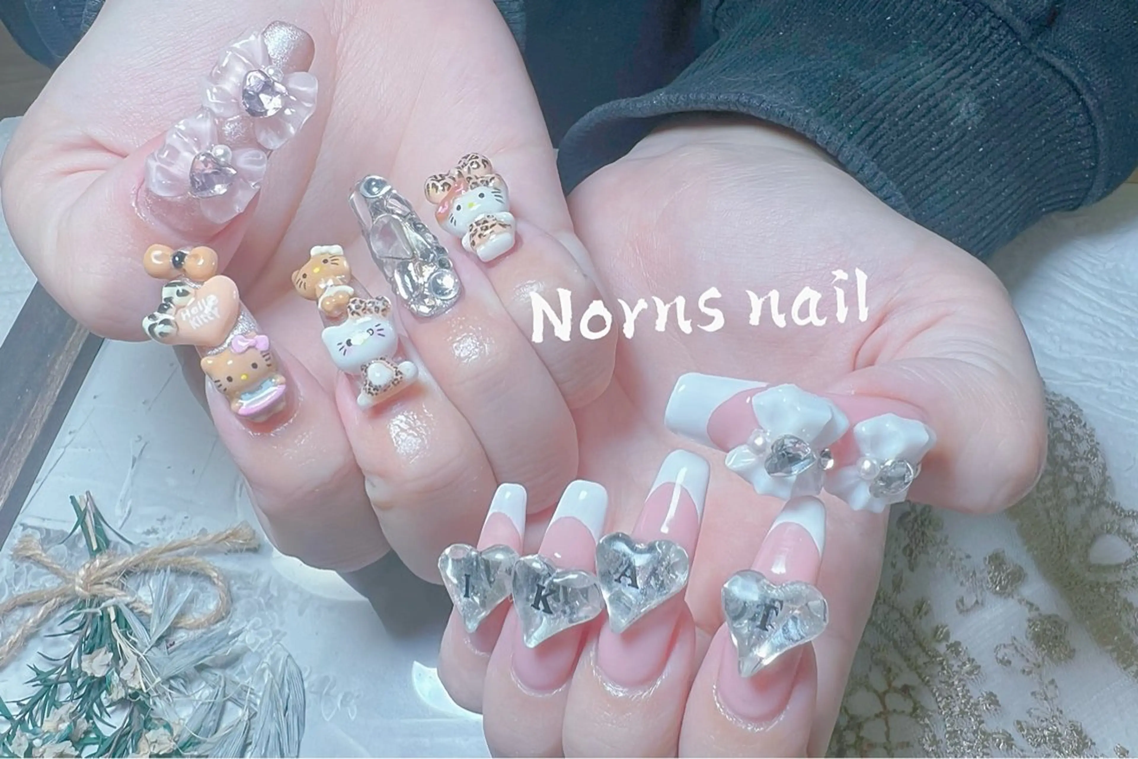 ネイル ハンドネイル Norns nail (猫いるサロン🐈)のネイルデザイン