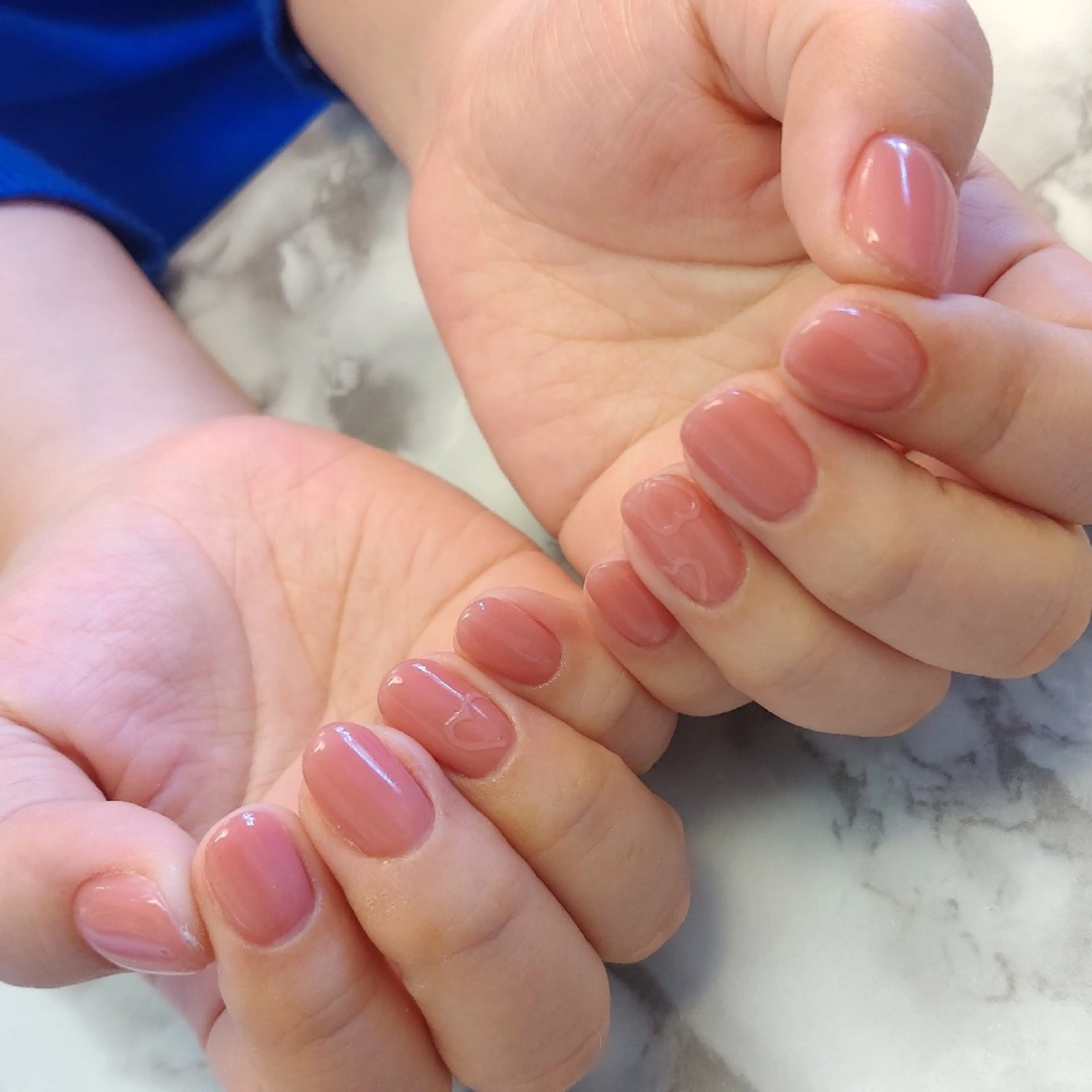 ネイル ハート ジェヌインネイル 河内のネイルデザイン