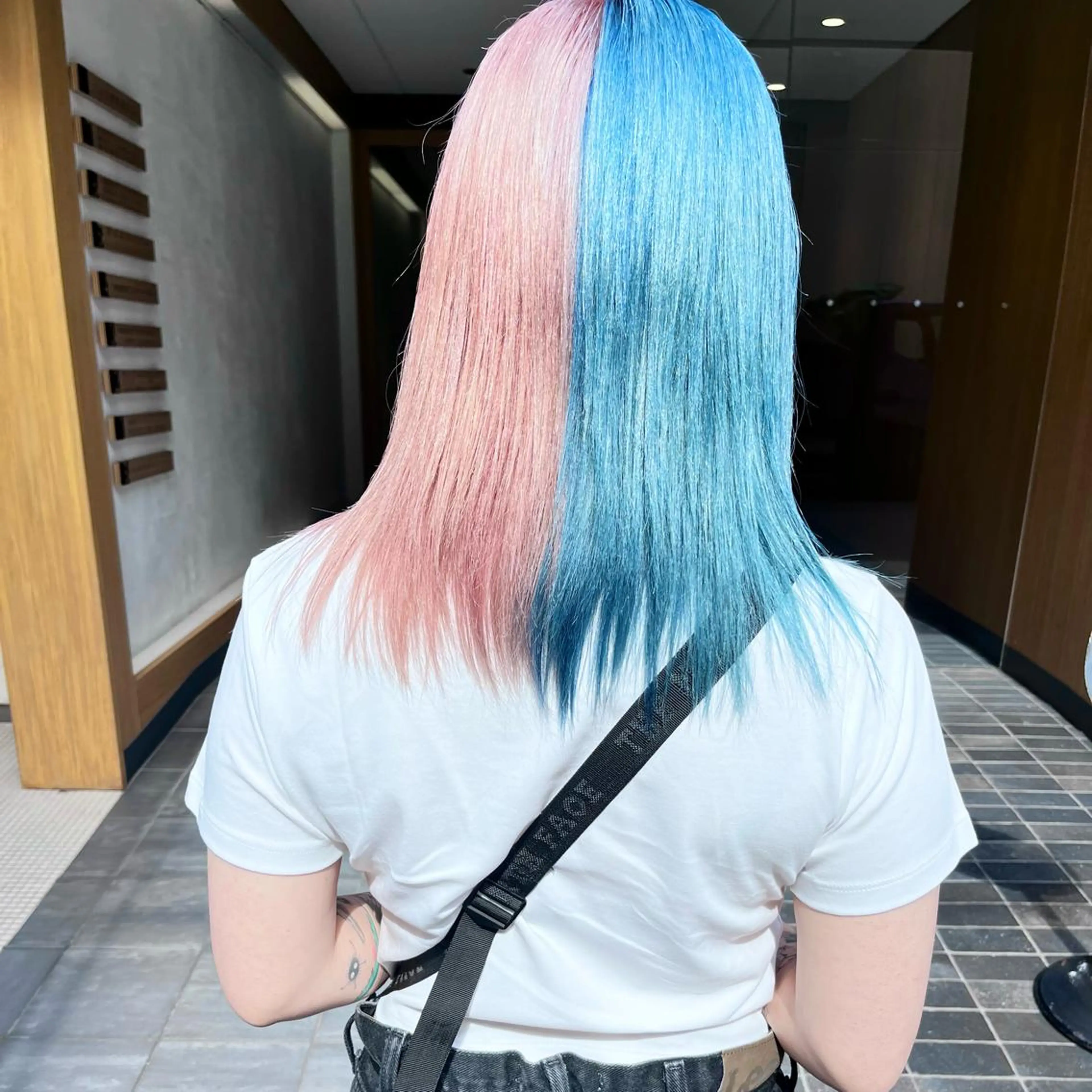 セミロング 堺 鳳 ママ美容師 yukariのヘアスタイル