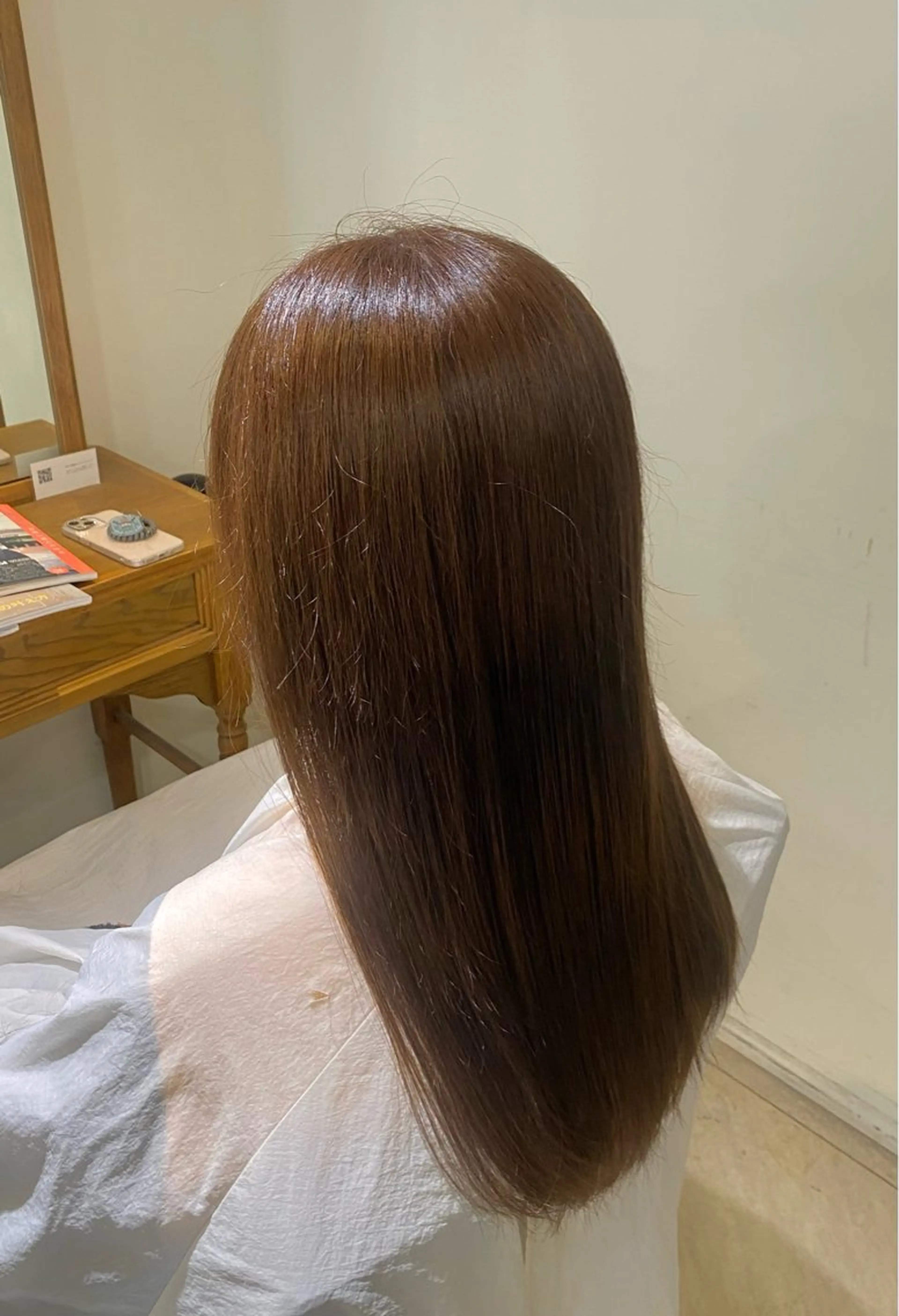 ロング ロングレイヤー レイヤーカット ロング カット ヘアカラー LiC えりのヘアスタイル