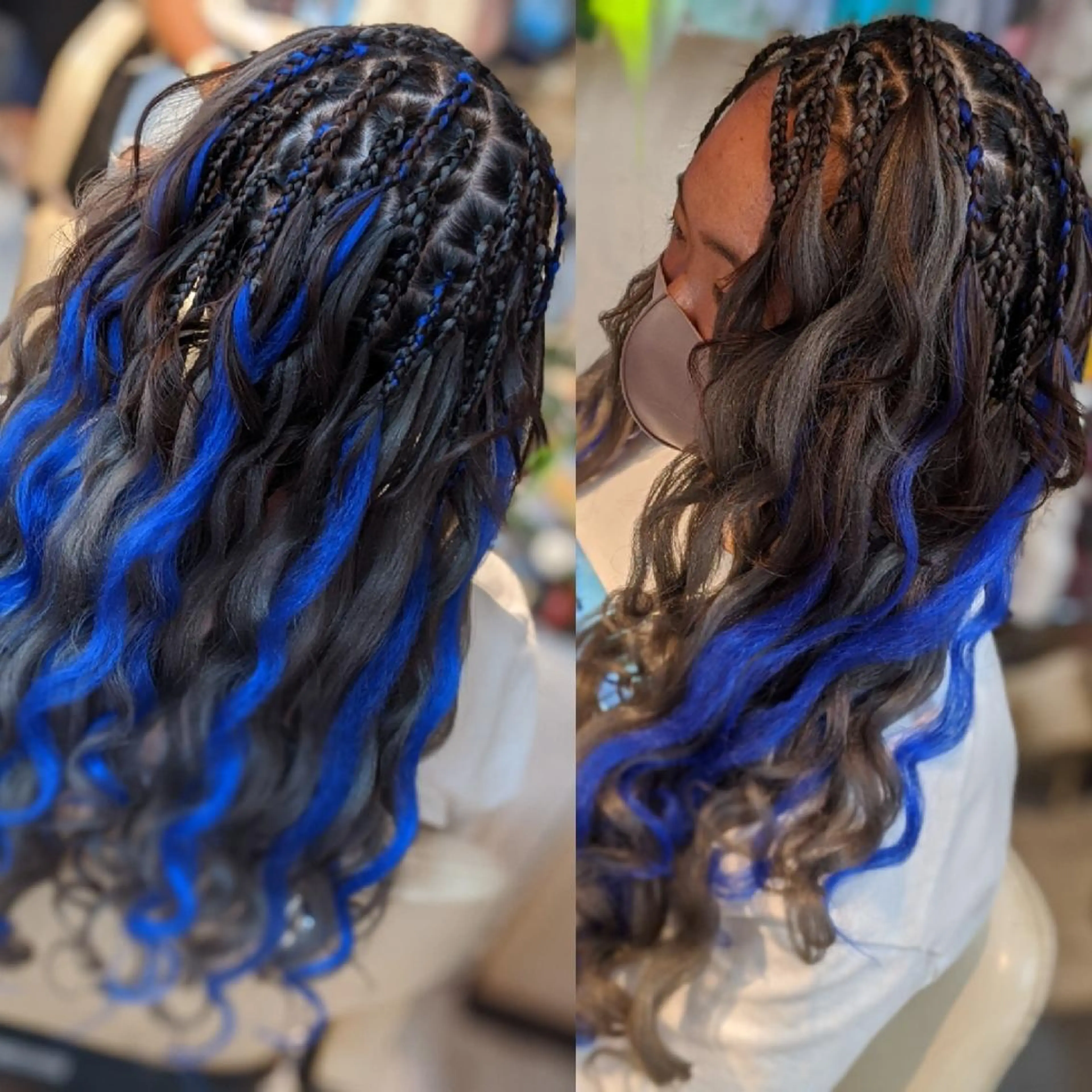 ロング ヘアアレンジ エクステ scamp ★のヘアスタイル