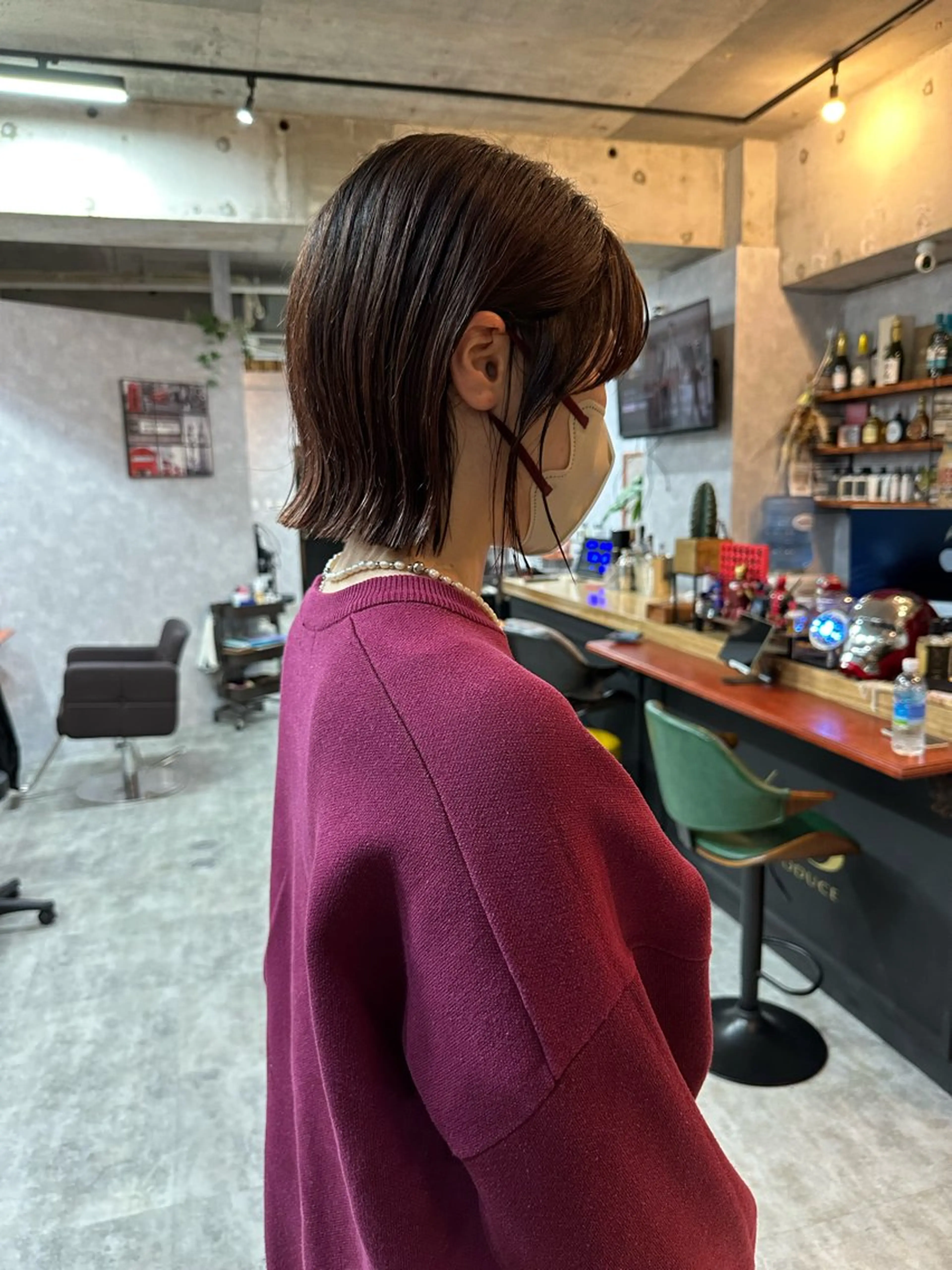 ショート 切りっぱなしボブ ショートボブ ハンサムショート 丸みショート ボブ モテ髪/ボブ/ショー ト/アダチフウトのヘアスタイル