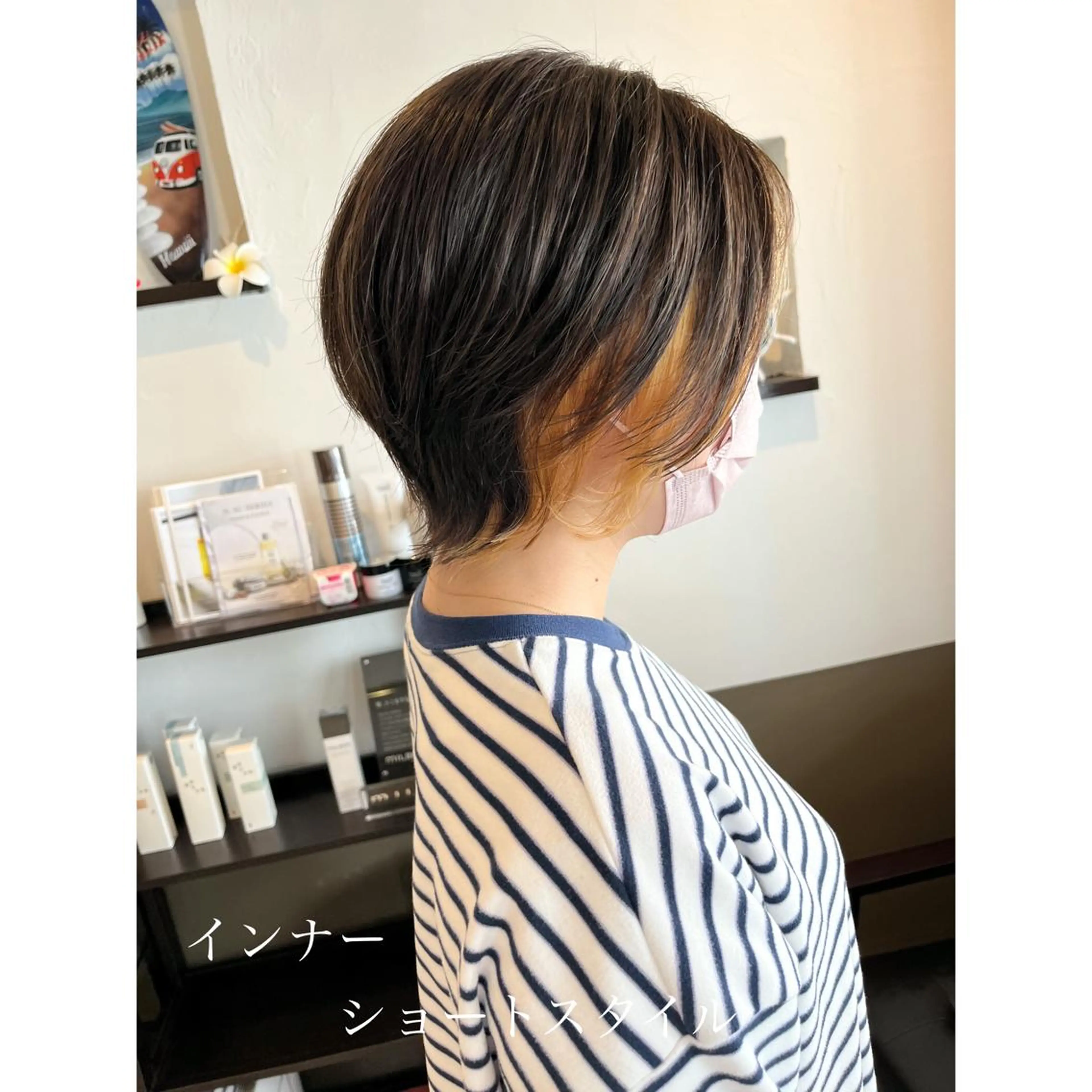 ショート カラー 坂井田 浩樹のヘアスタイル