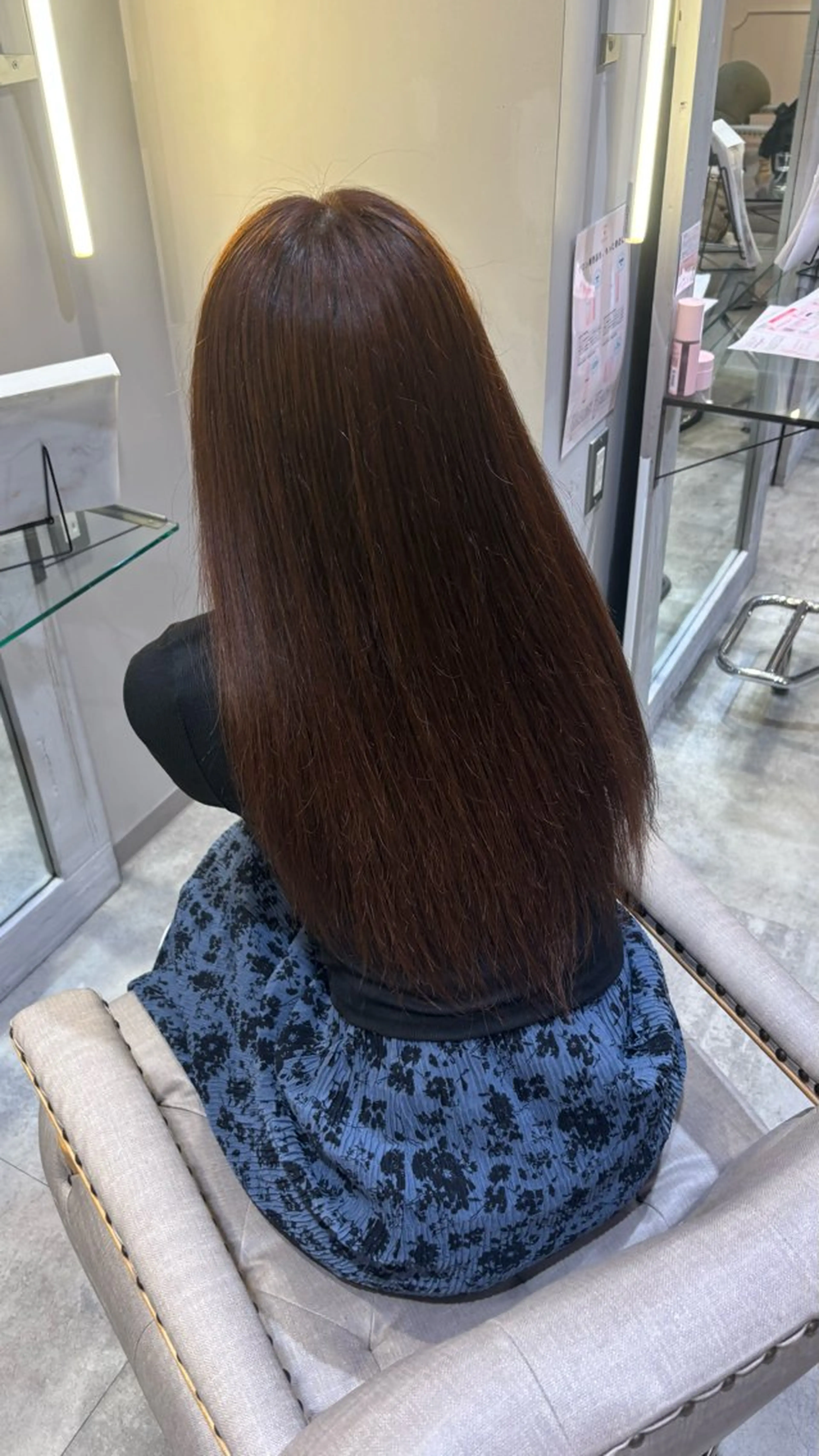 カラー ︎🎀RINA 韓国ヘア艶カラー🎀のヘアスタイル