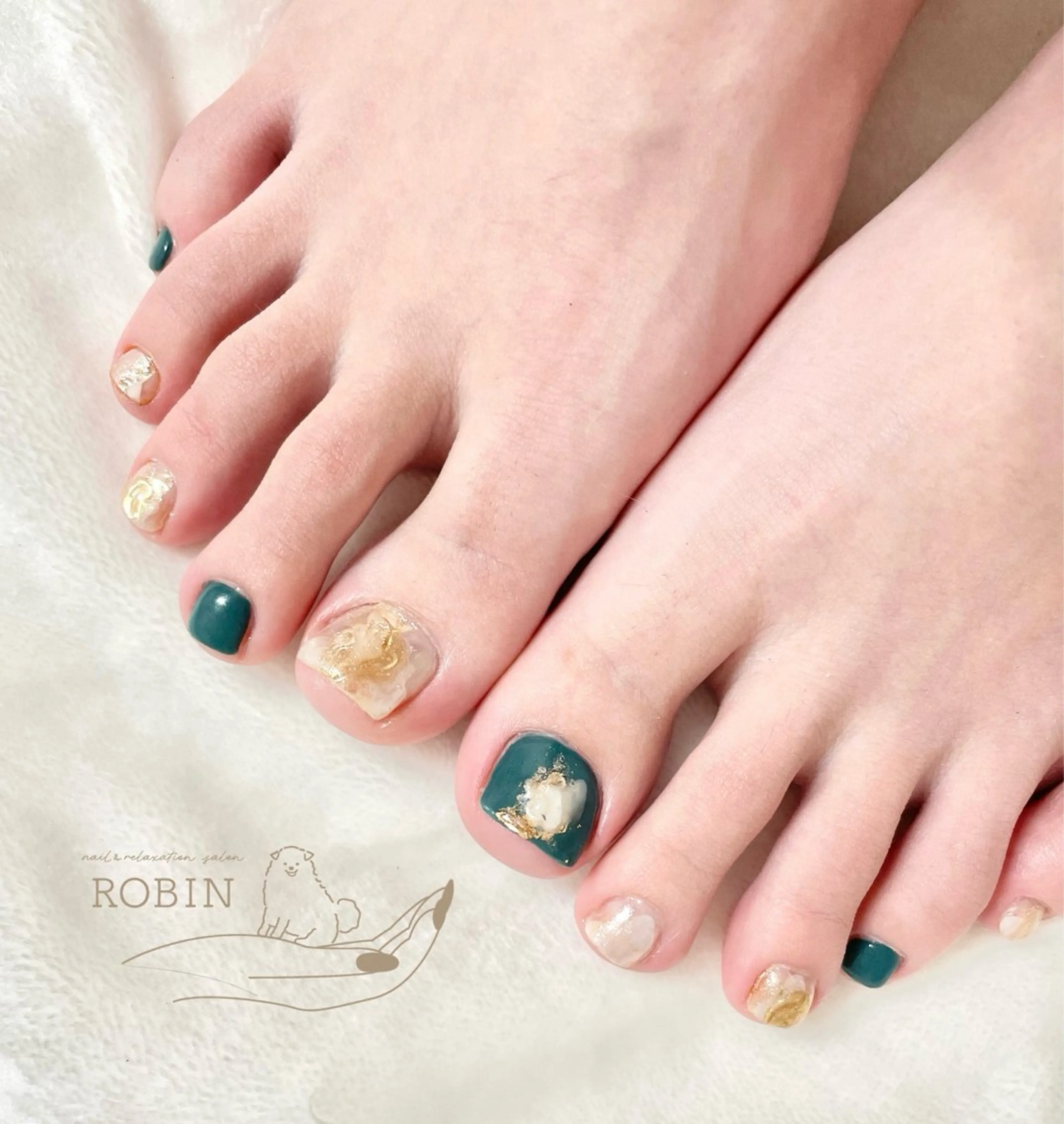 ネイル ハンドネイル フットネイル 山田 美紀のネイルデザイン