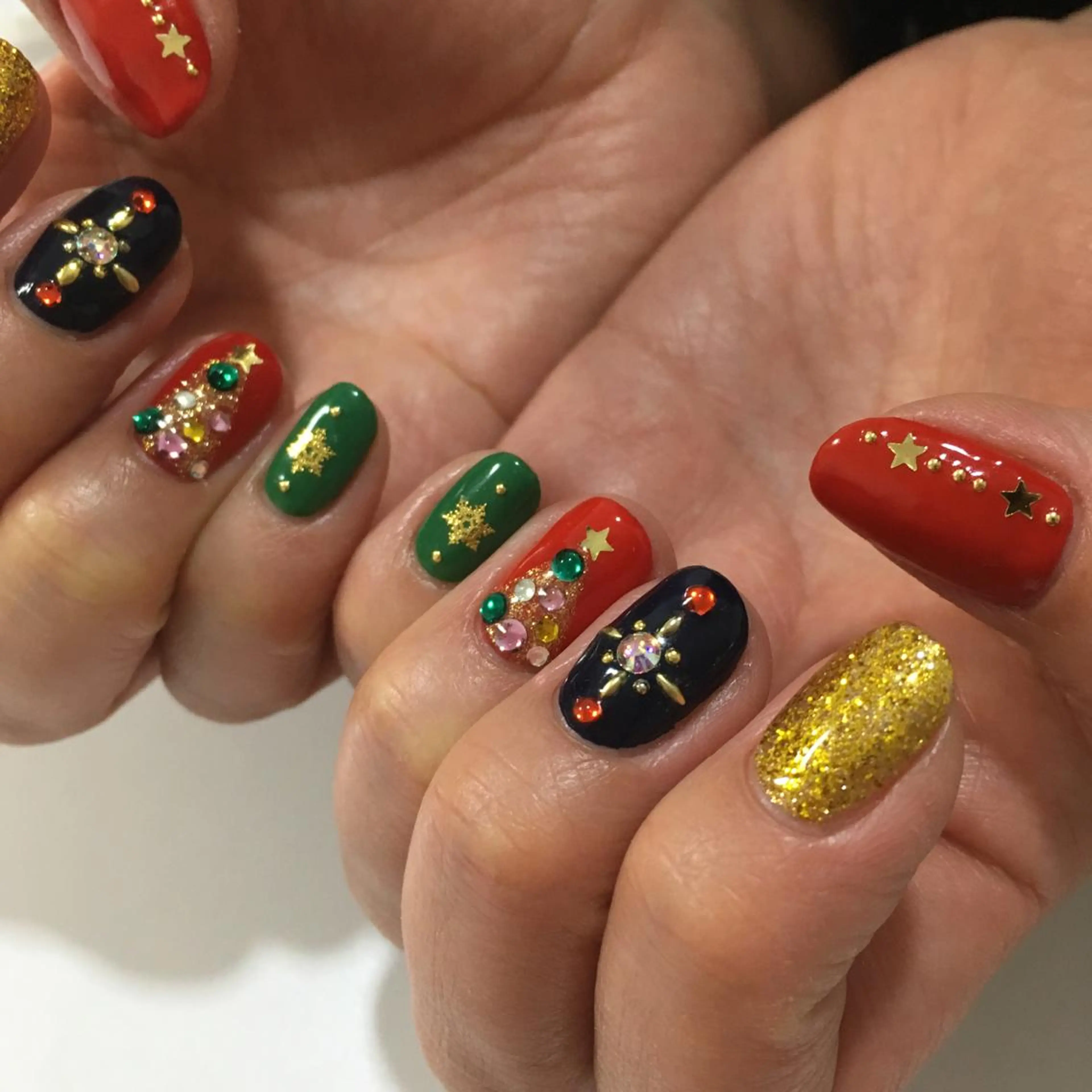 ネイル アートネイル 冬ネイル クリスマス ☆ KAYOKO ☆のネイルデザイン