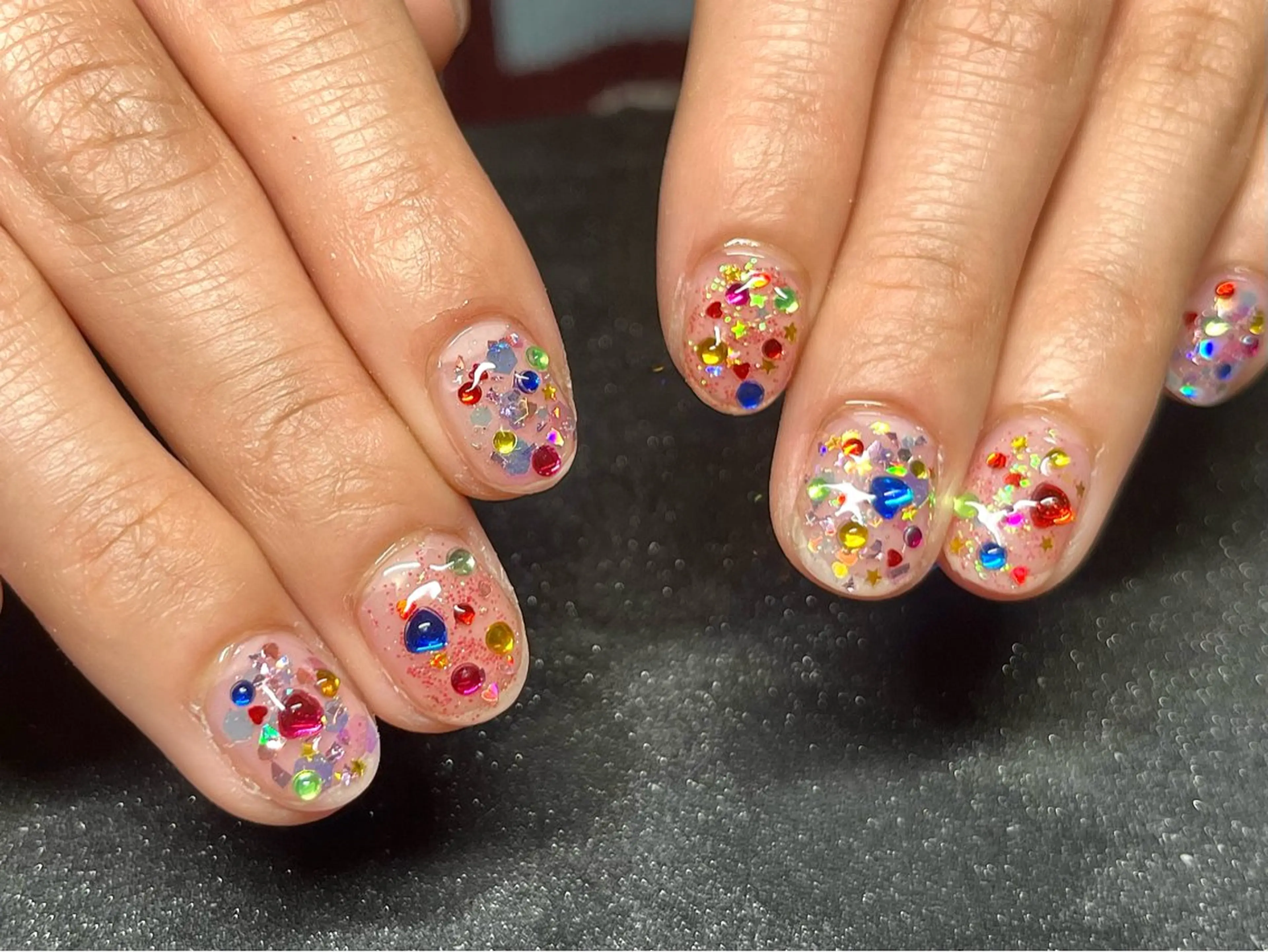 ネイル キラキラネイル Chika .のネイルデザイン