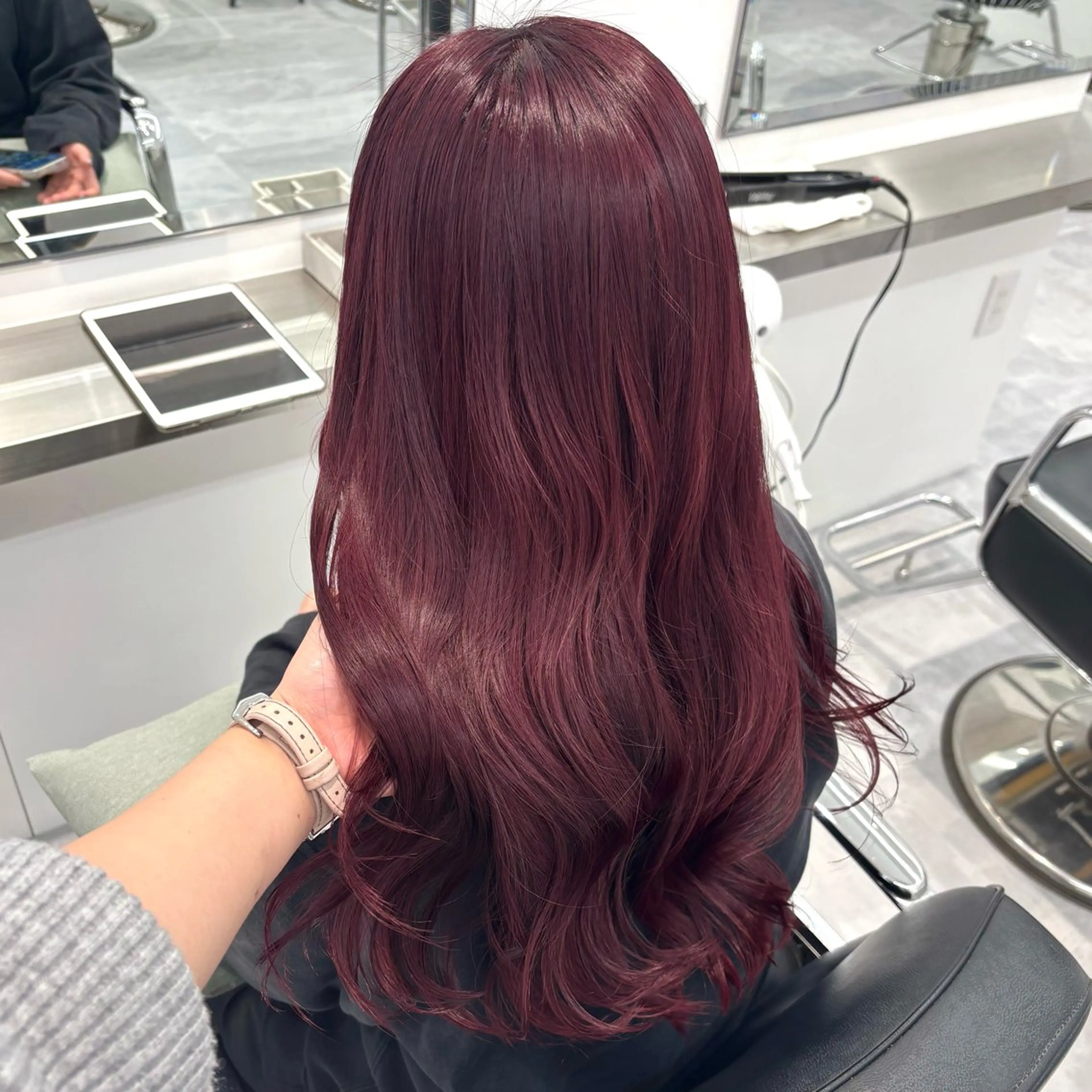 ロング カラー ロング ParveMix 🪽鳥取彩花のヘアスタイル