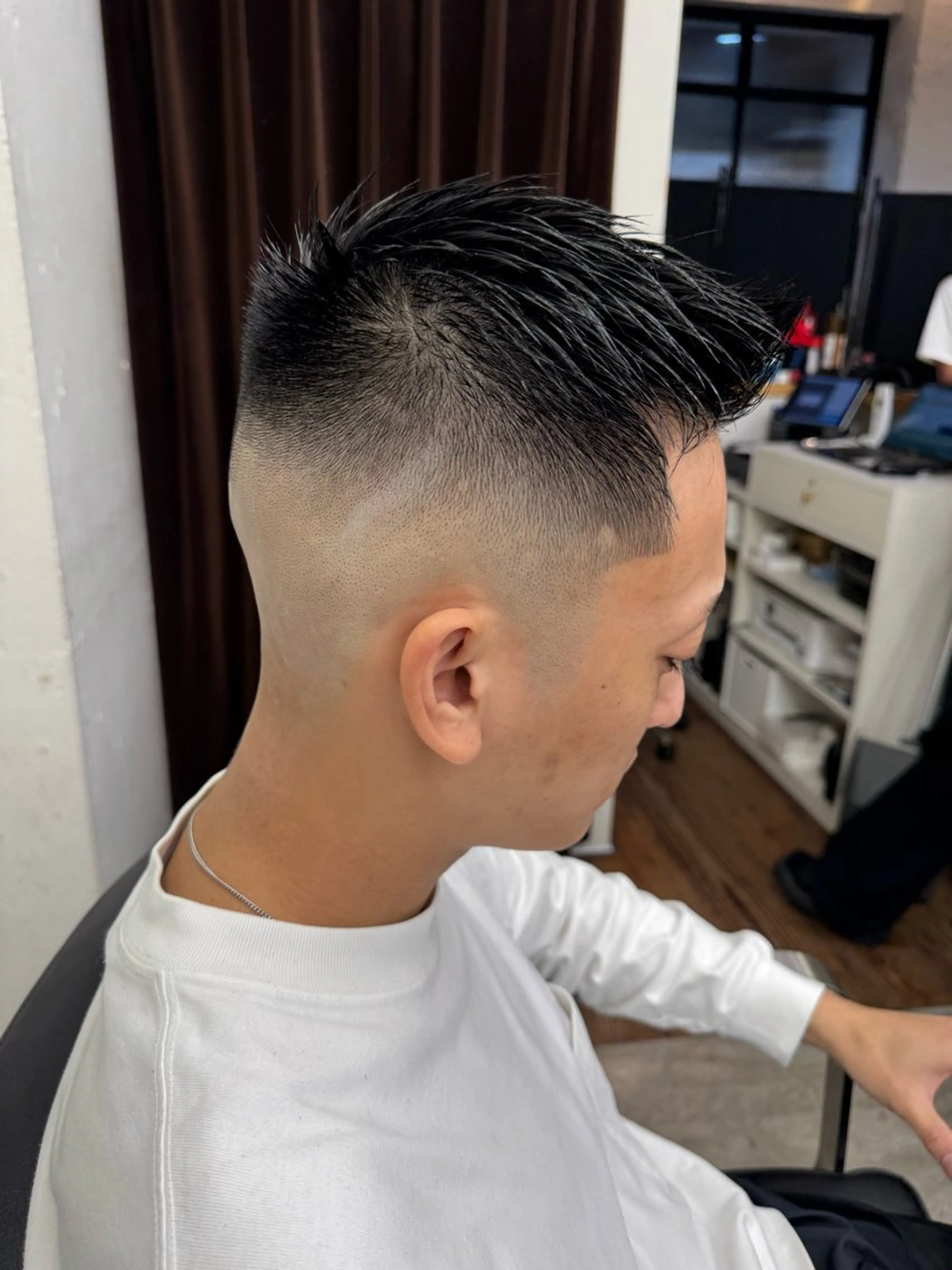 ショート メンズ フェードカット スキンフェード スパイキーショート ショートヘア カット トリートメント 💈メンズ特化💈 TASUKUのヘアスタイル