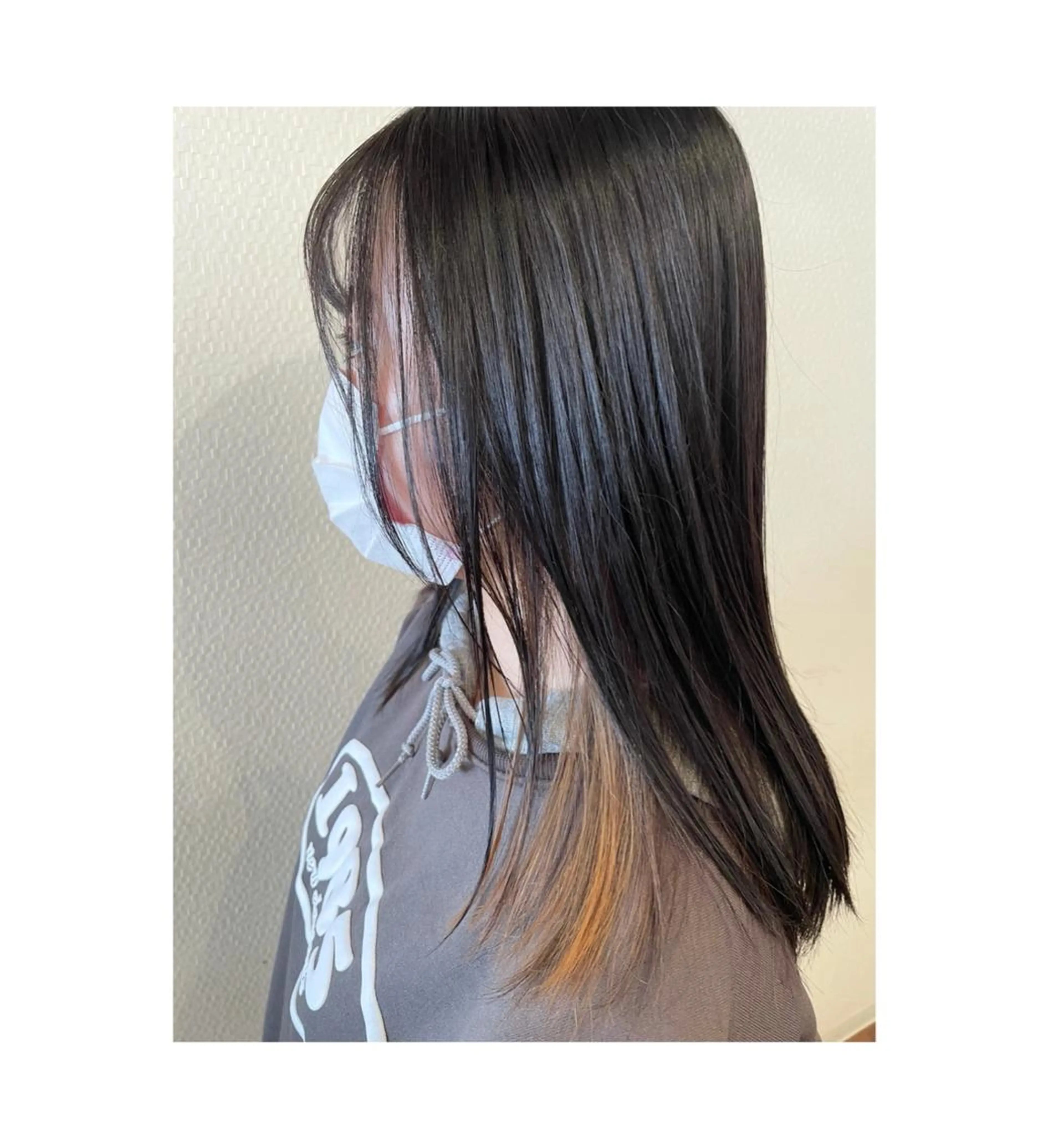 💟【韓国風ハイトーン🌟】デザイン❤︎インナーorポイントカラー💟の写真