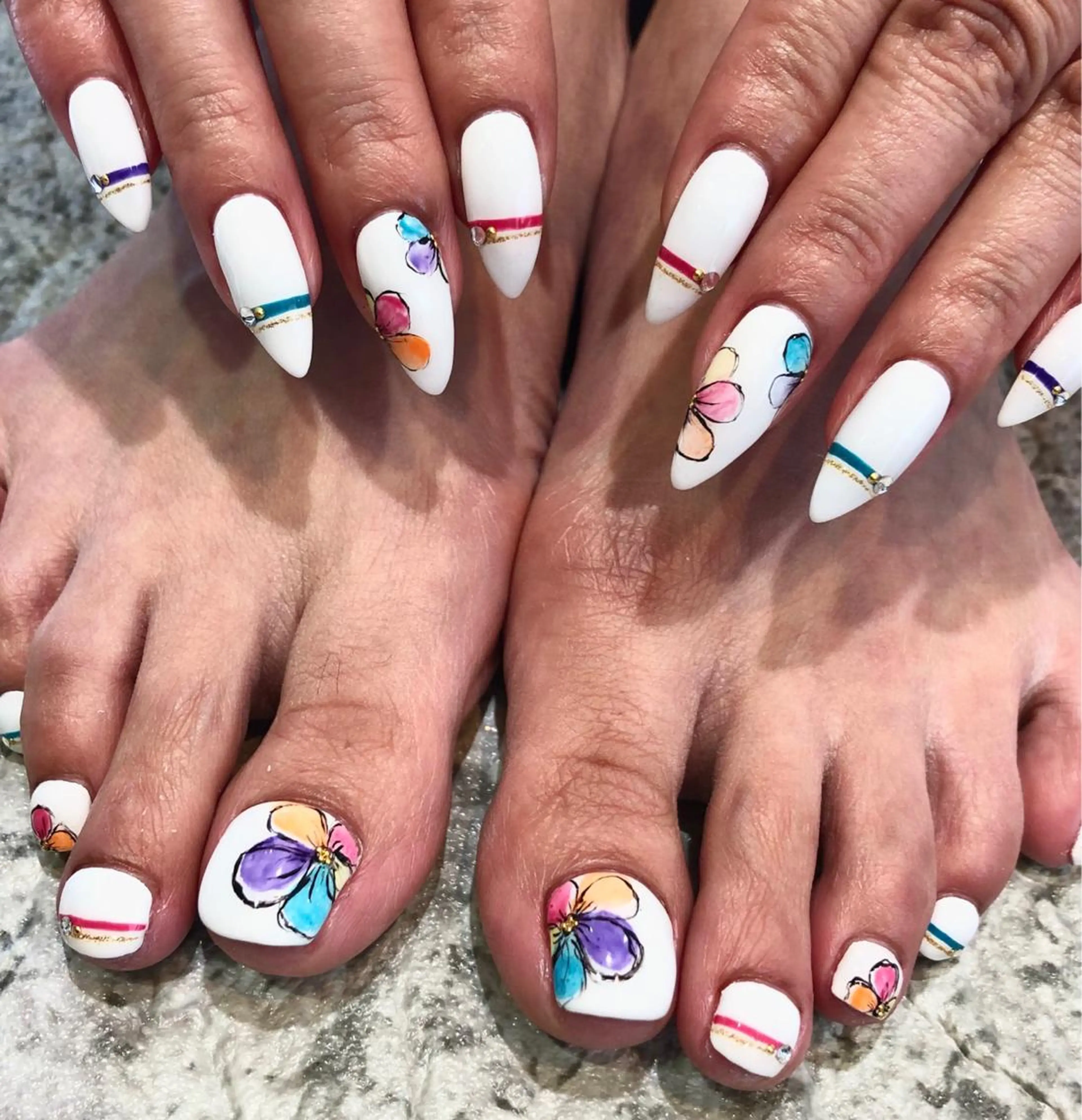 ネイル 脇坂 千晶のネイルデザイン