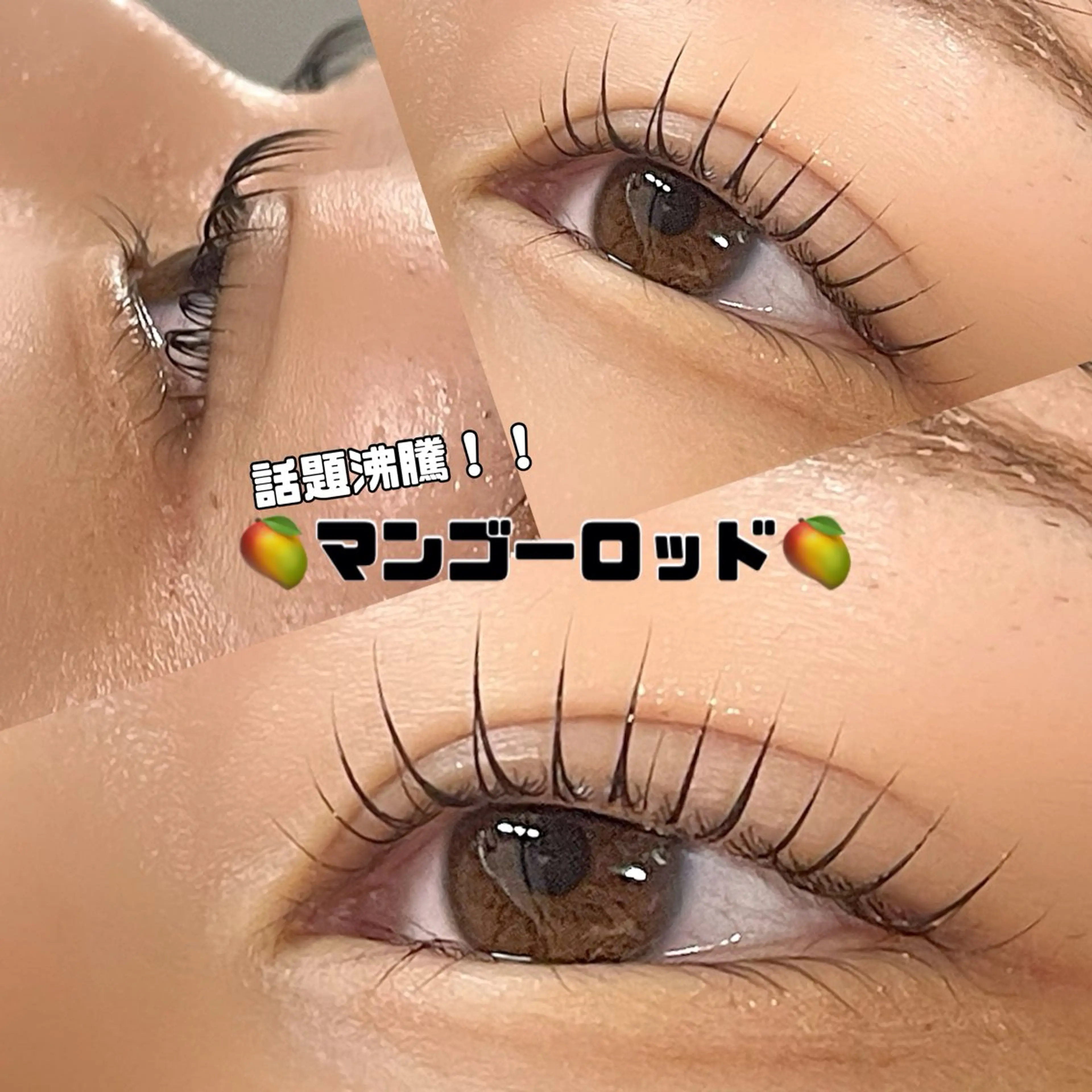 マツエク・マツパ マツパ shizuka E&Bのマツエク・マツパデザイン