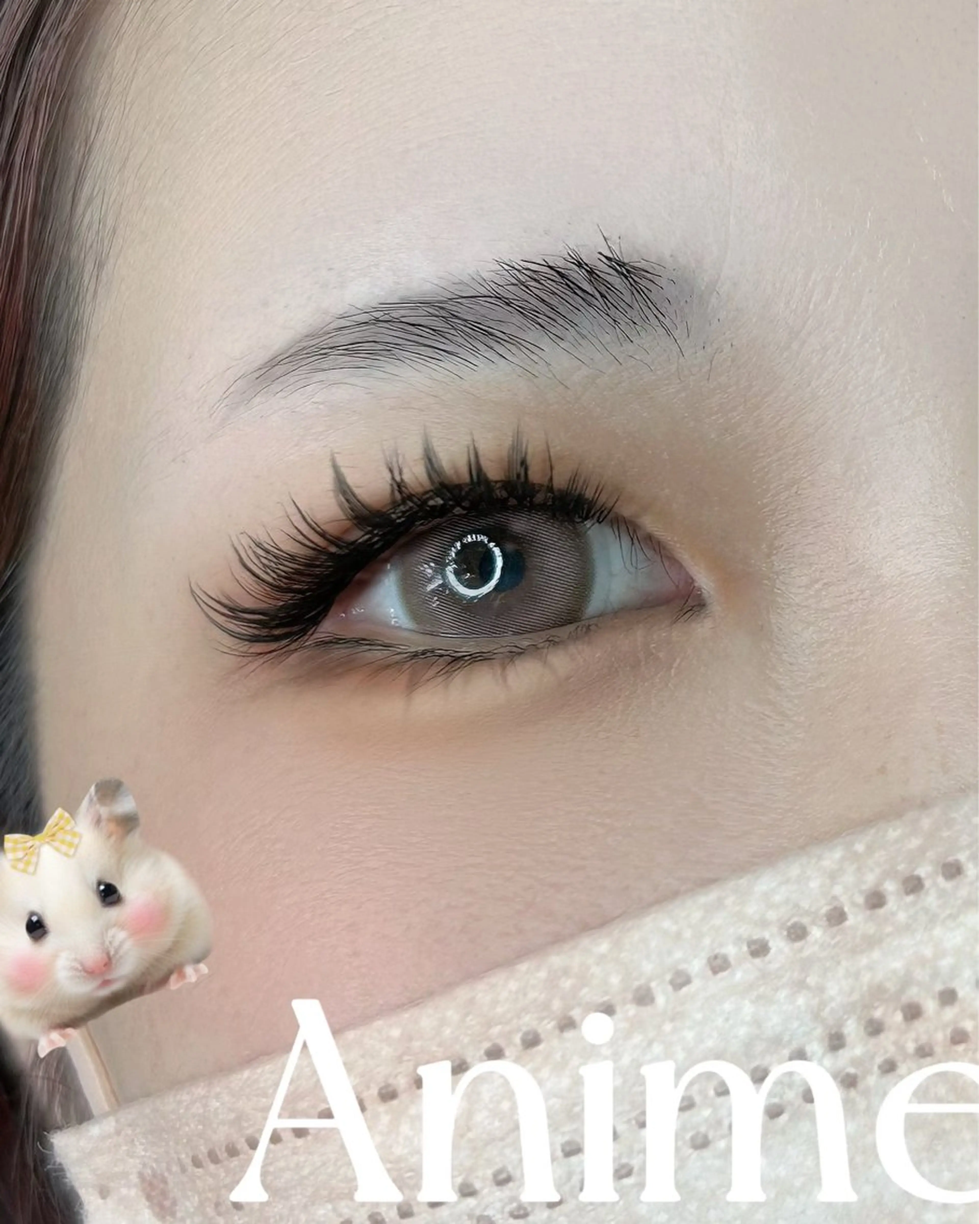 マツエク・マツパ フラットラッシュ マツエク Yuzu sakiのマツエク・マツパデザイン