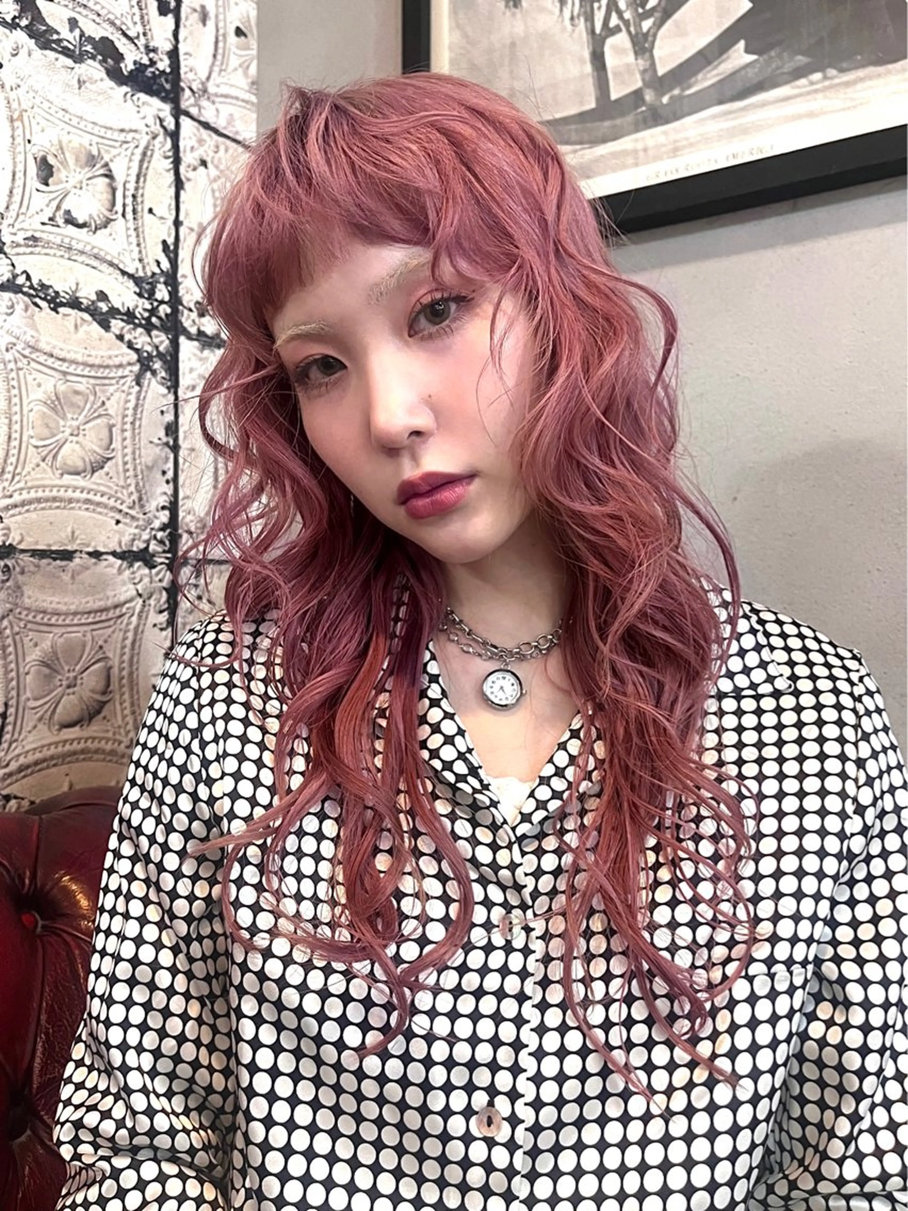 ロング カラー loty _nanamiのヘアスタイル