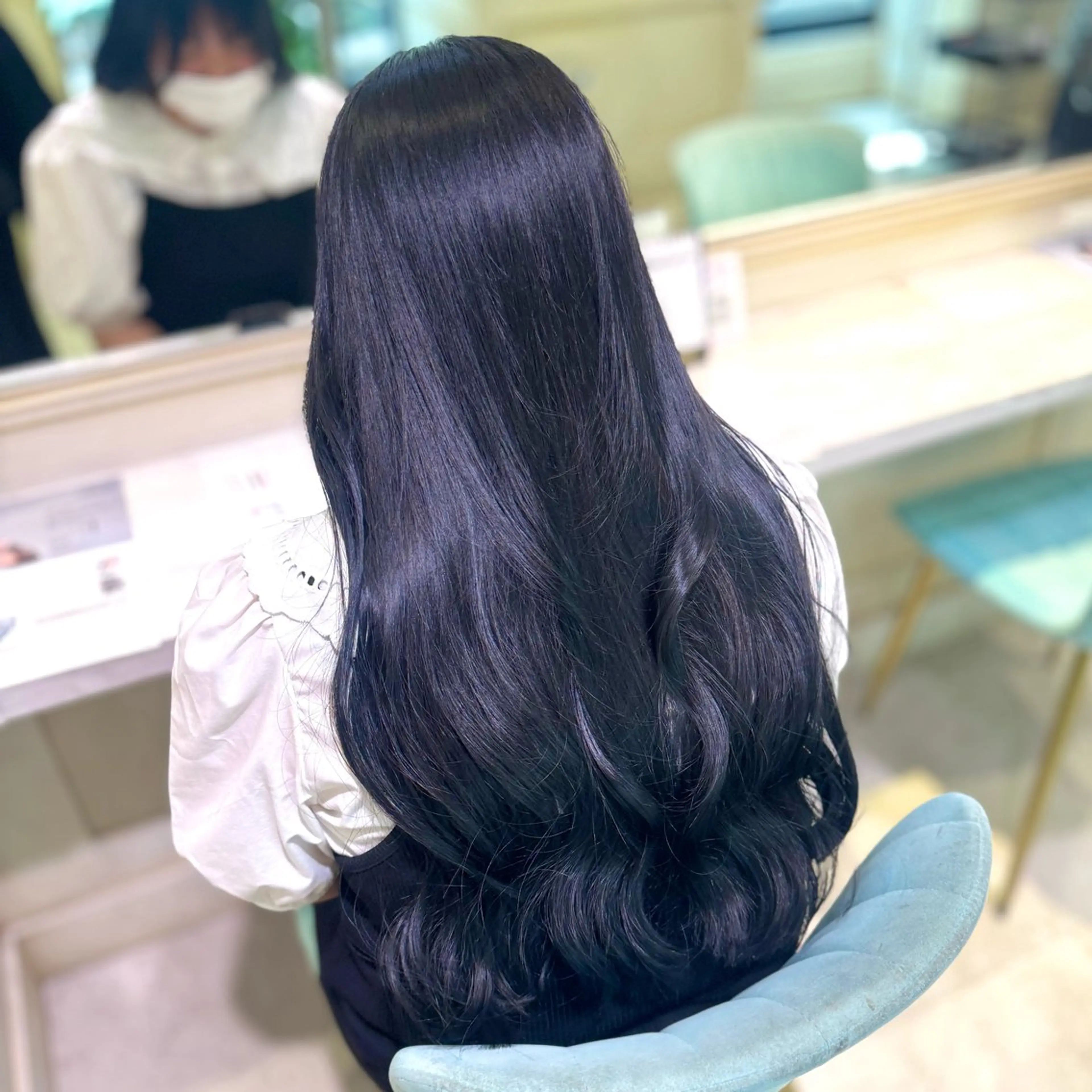 ロング カラー カット ヘアカラー トリートメント 透明感カラー/ kazusaのヘアスタイル