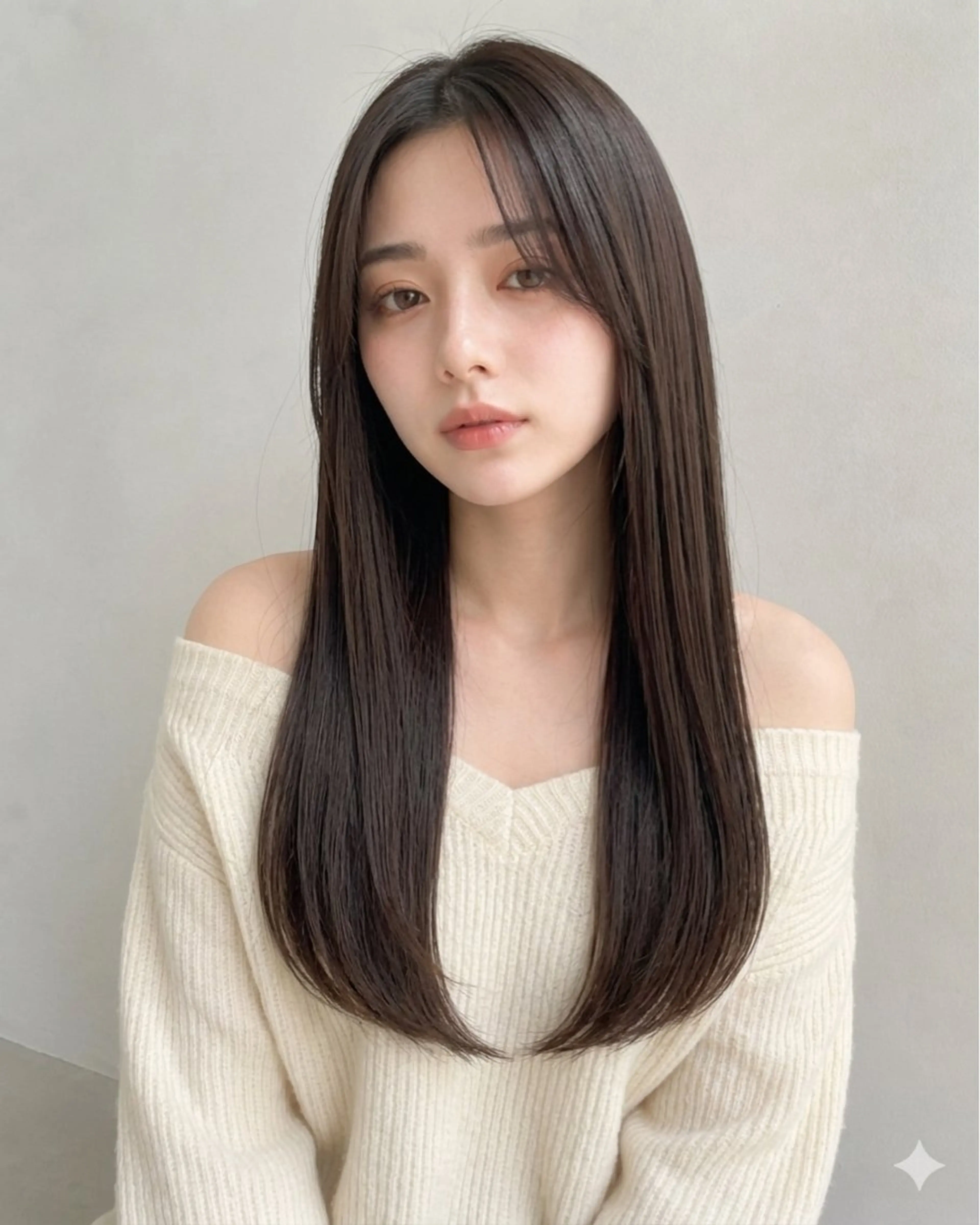 ロング カラー ヘアカラー トリートメント Garden 浅草蔵前のヘアスタイル