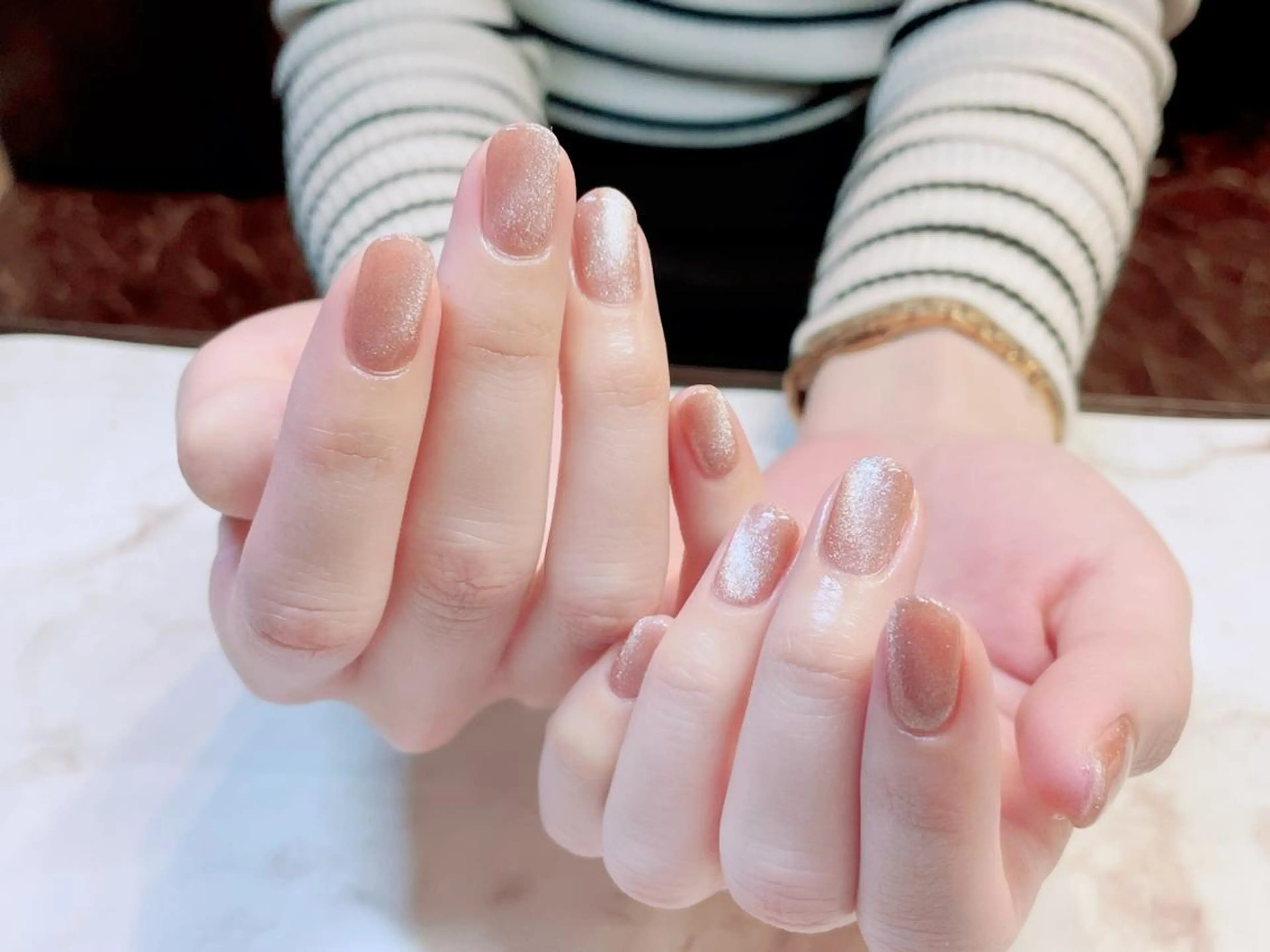 ネイル アートネイル ジェルネイル ニュアンスネイル パラジェル Nailist Honamiのネイルデザイン