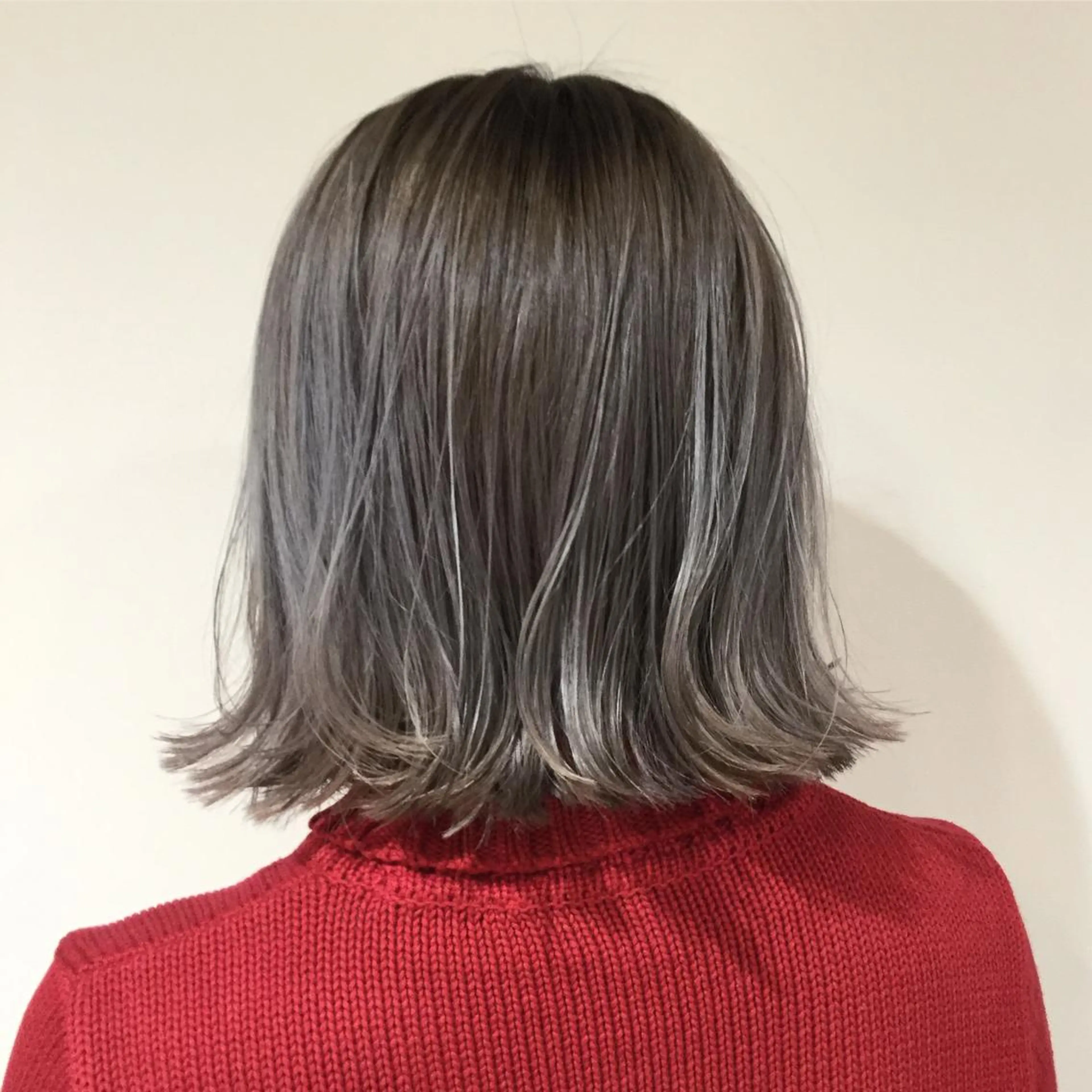 ショート カラー 髪質改善カラー韓国風 レイヤーtudaのヘアスタイル