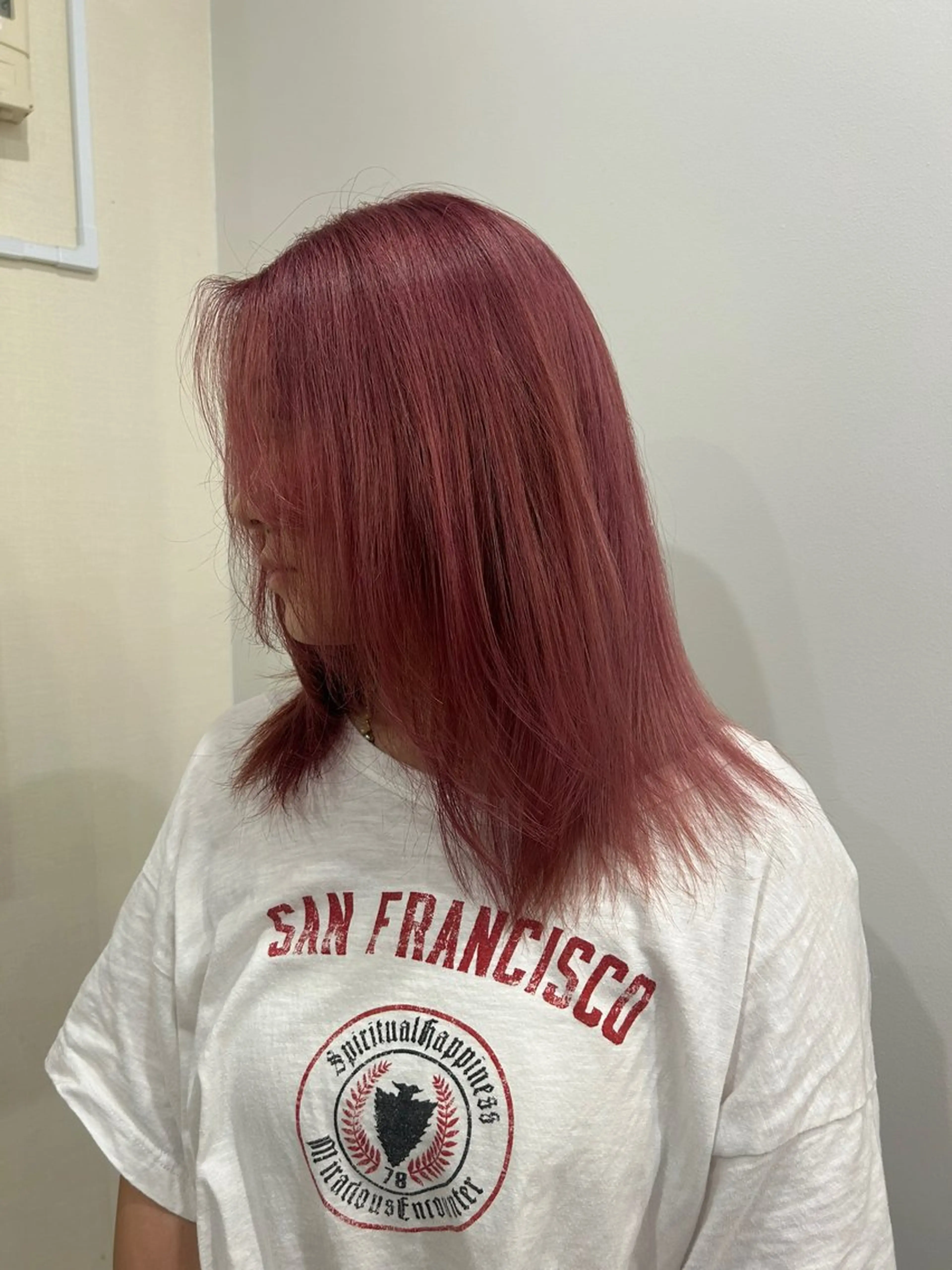 ミディアム ヘアカラー hair&eye🎀 /momoKaのヘアスタイル