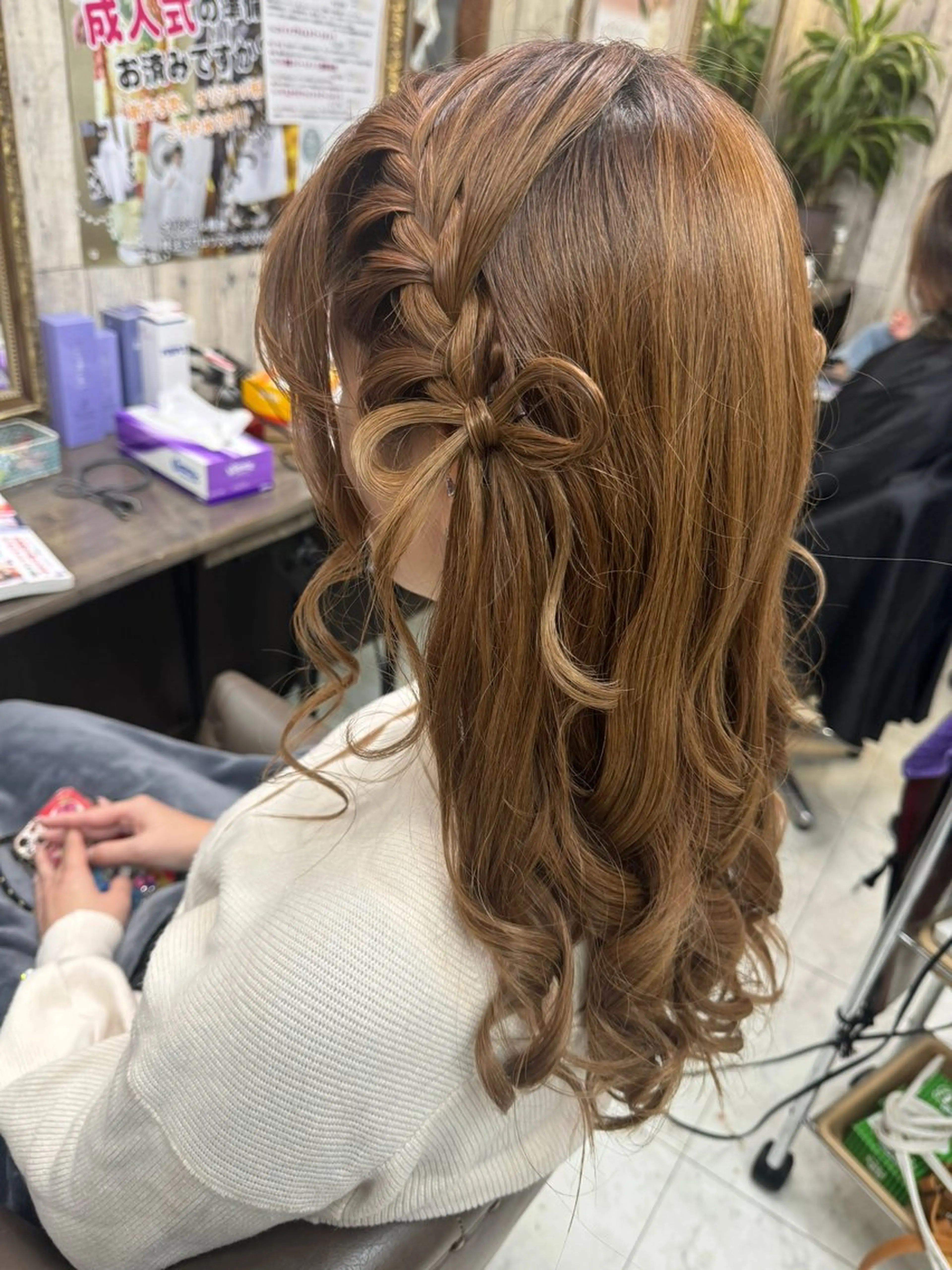 ヘアアレンジ ヘアセット Arphy/ /のヘアスタイル