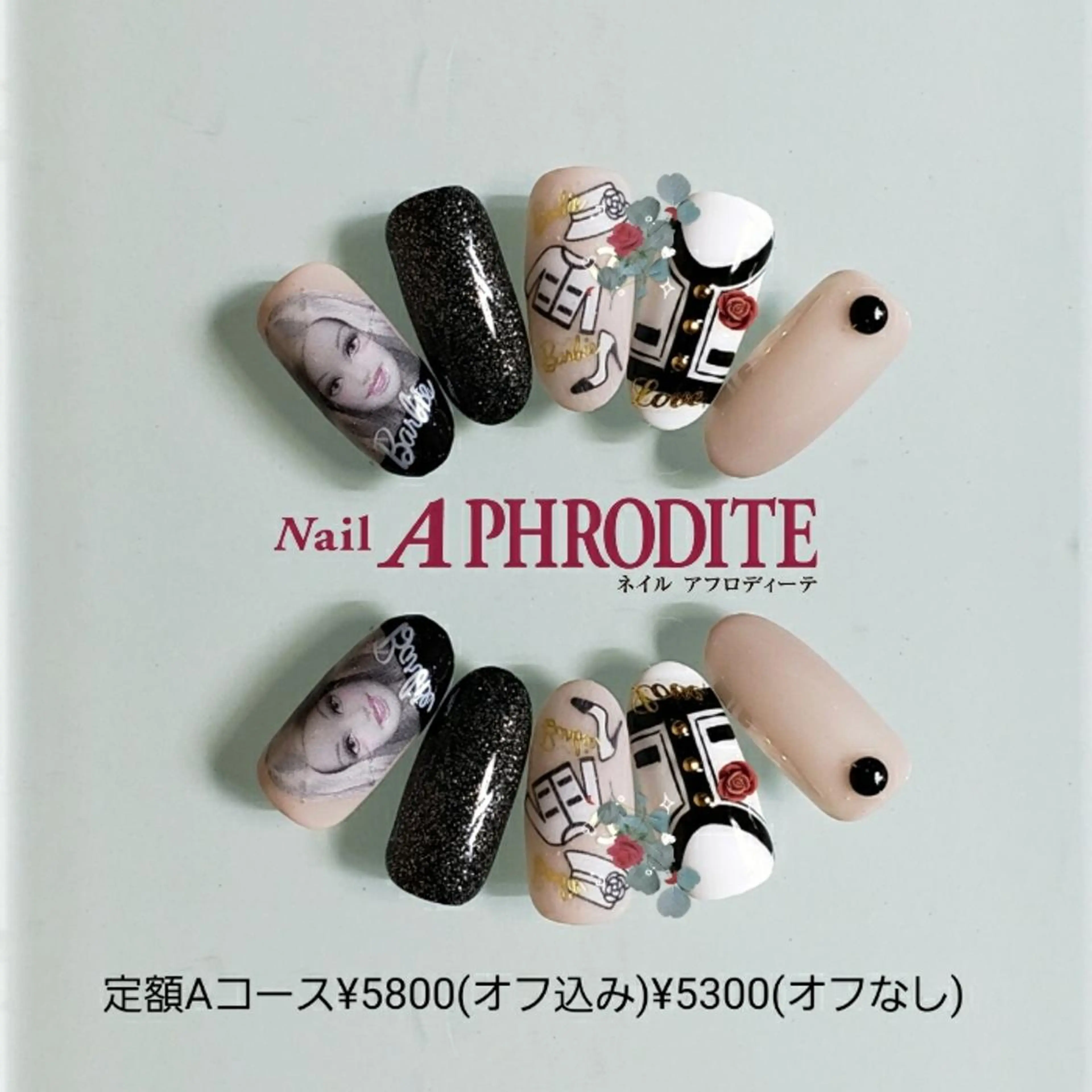 ネイル ロングネイル 持ち込み ニュアンスネイル ハンドネイル Nail  Aphroditeのネイルデザイン