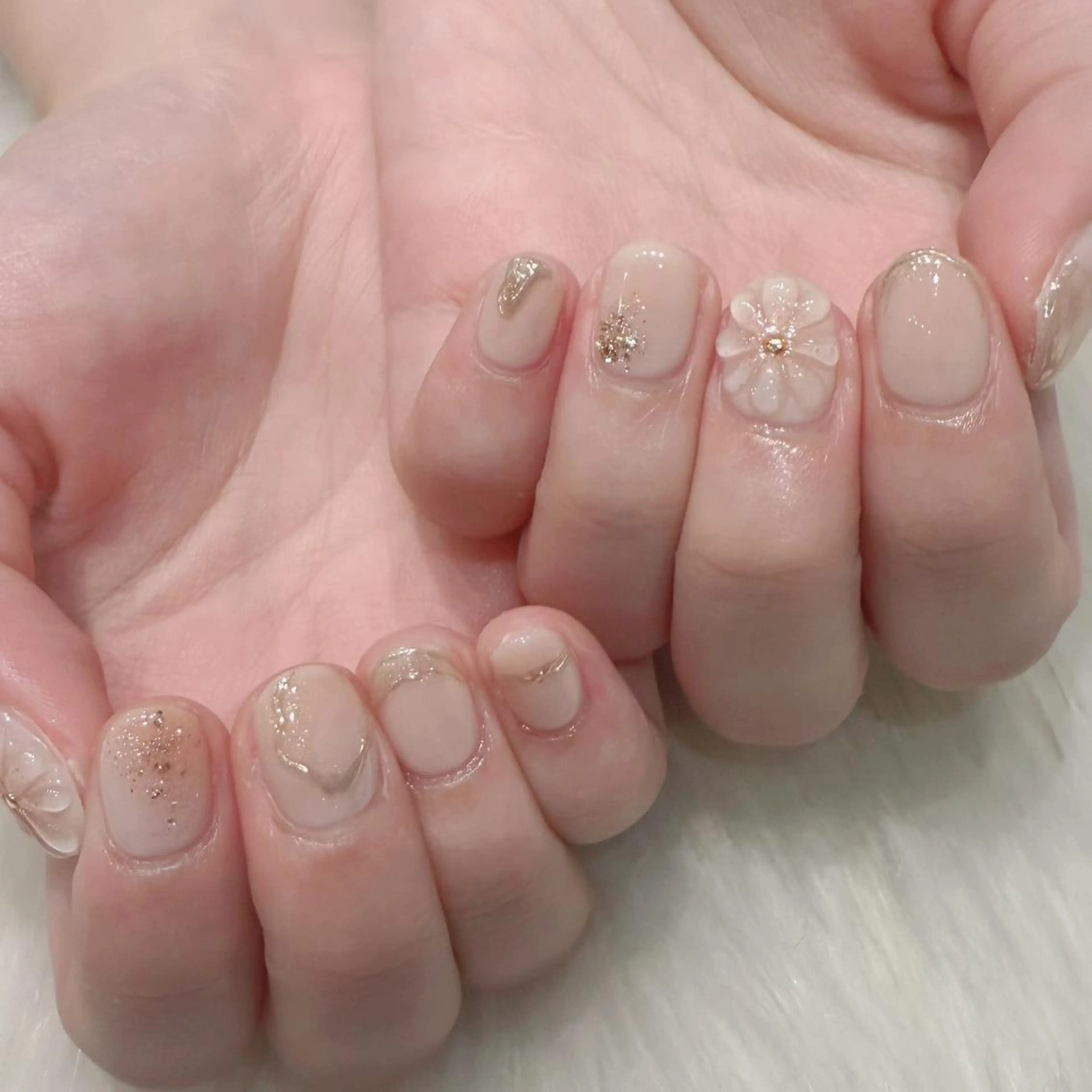 ネイル 春ネイル ハンドネイル Kanai Harukaのネイルデザイン