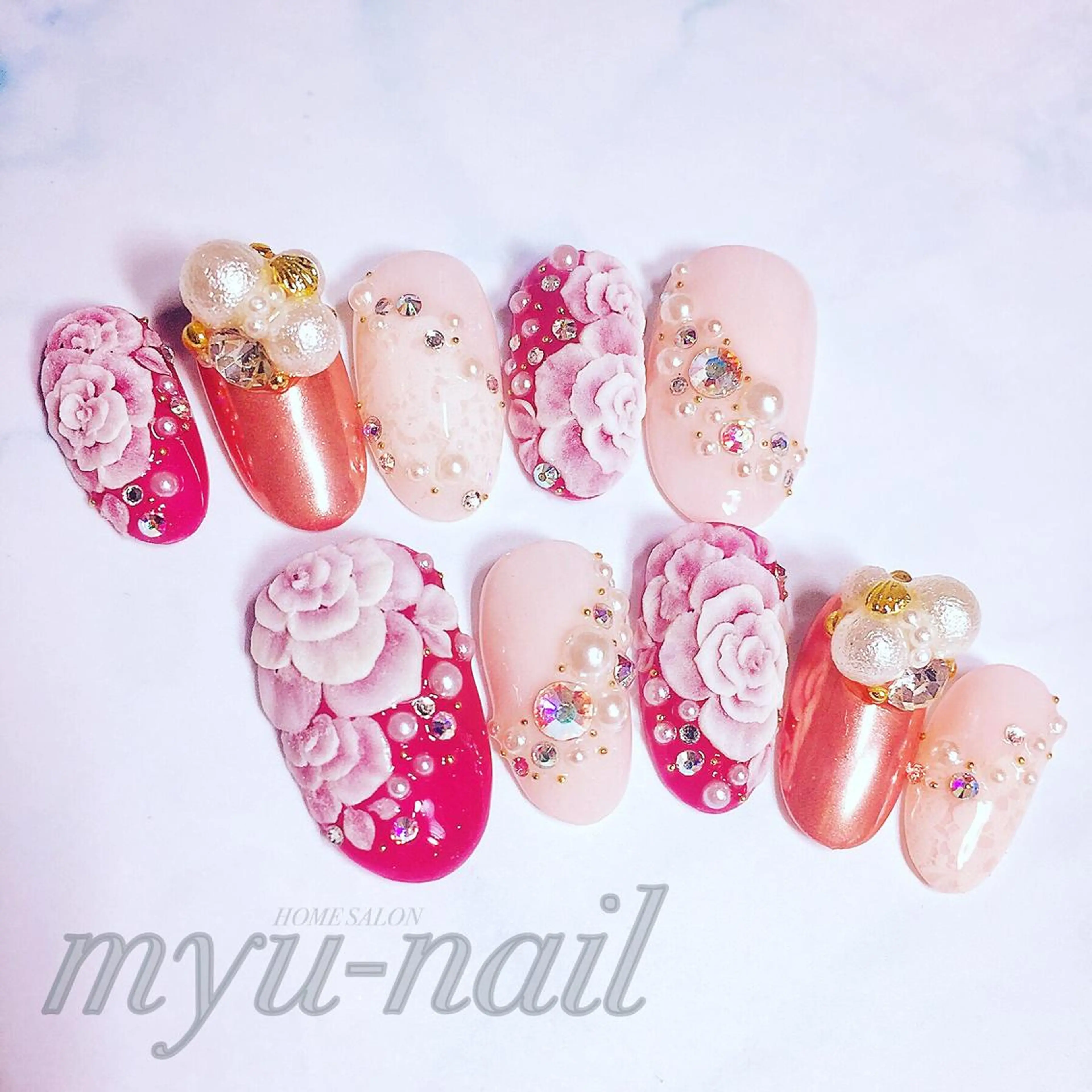 ネイル ホームサロン myu-nailのネイルデザイン