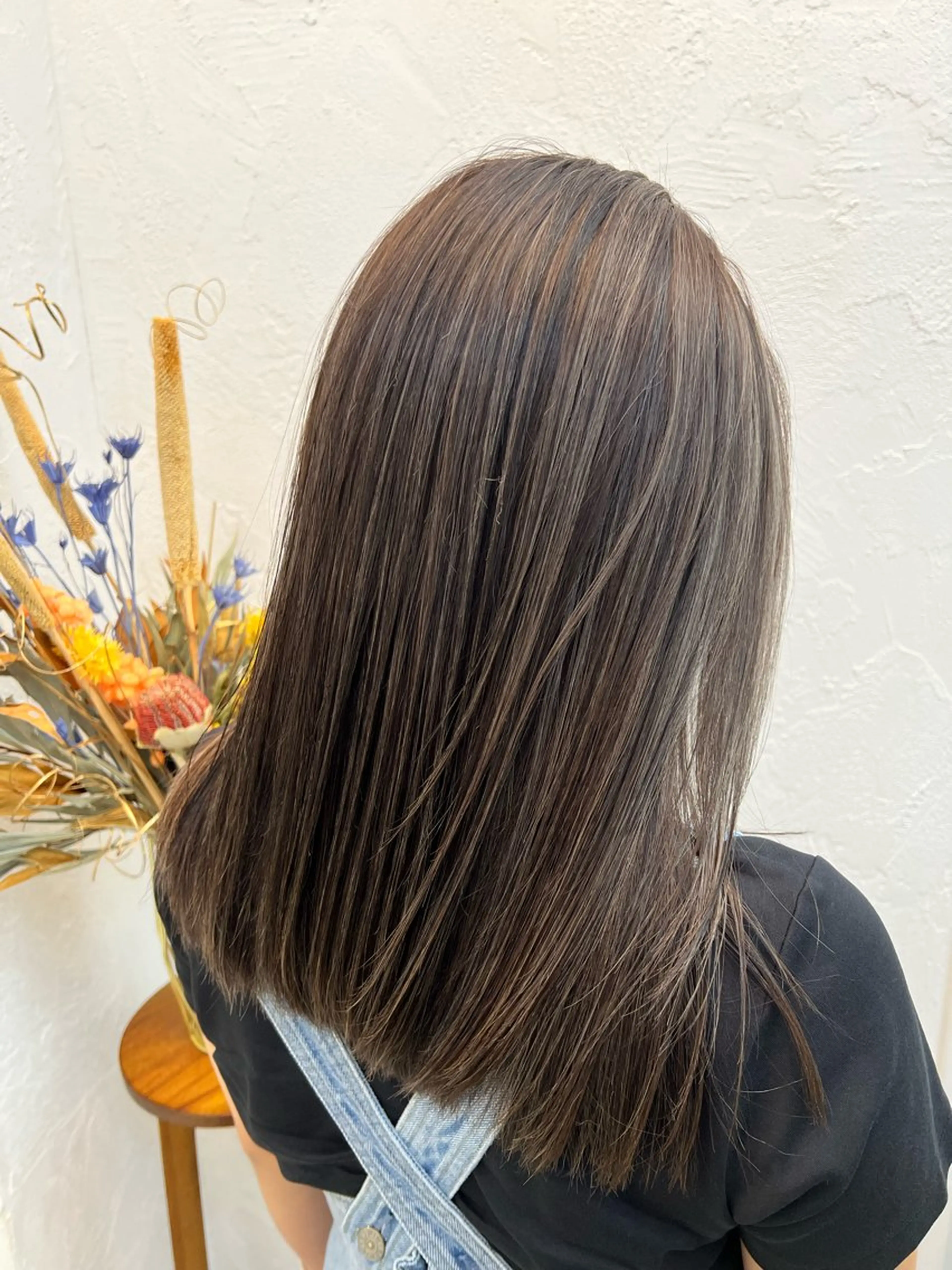 ミディアム 髪質改善専門店 エイジングケアのヘアスタイル