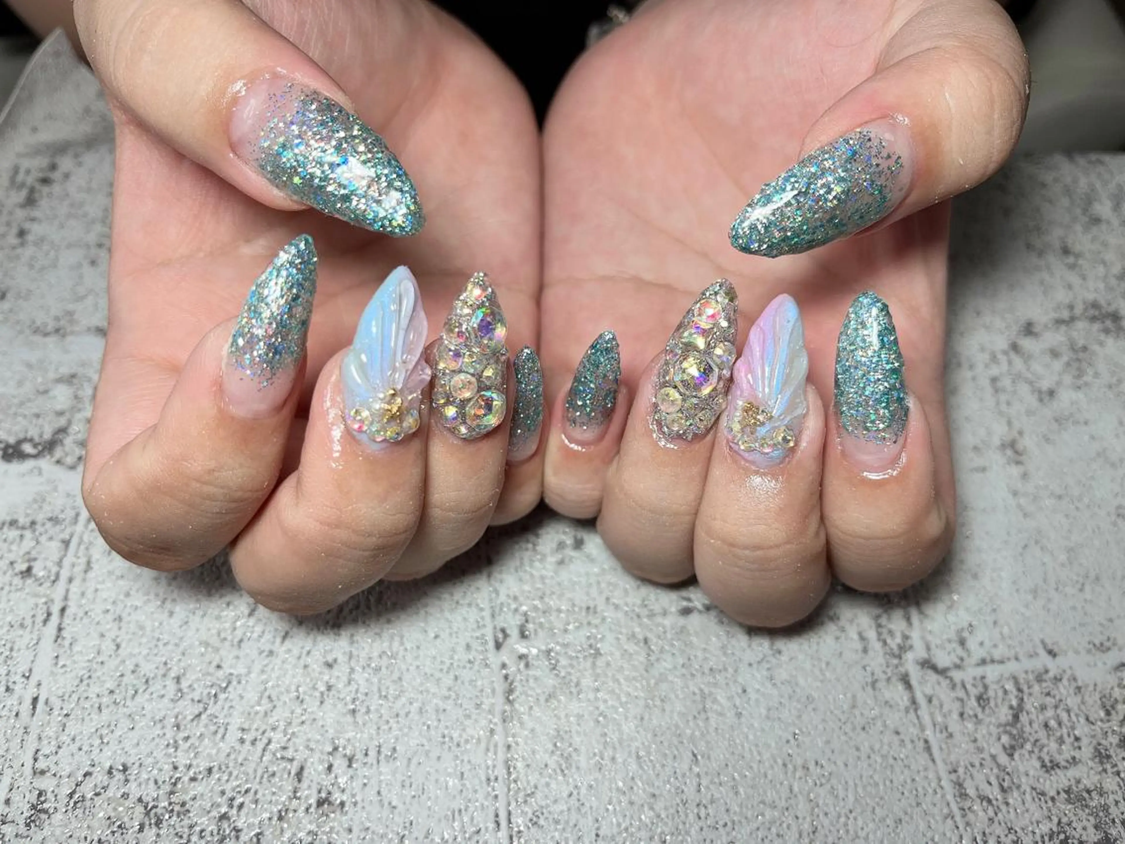 ネイル ロングネイル Ruana Nailのネイルデザイン