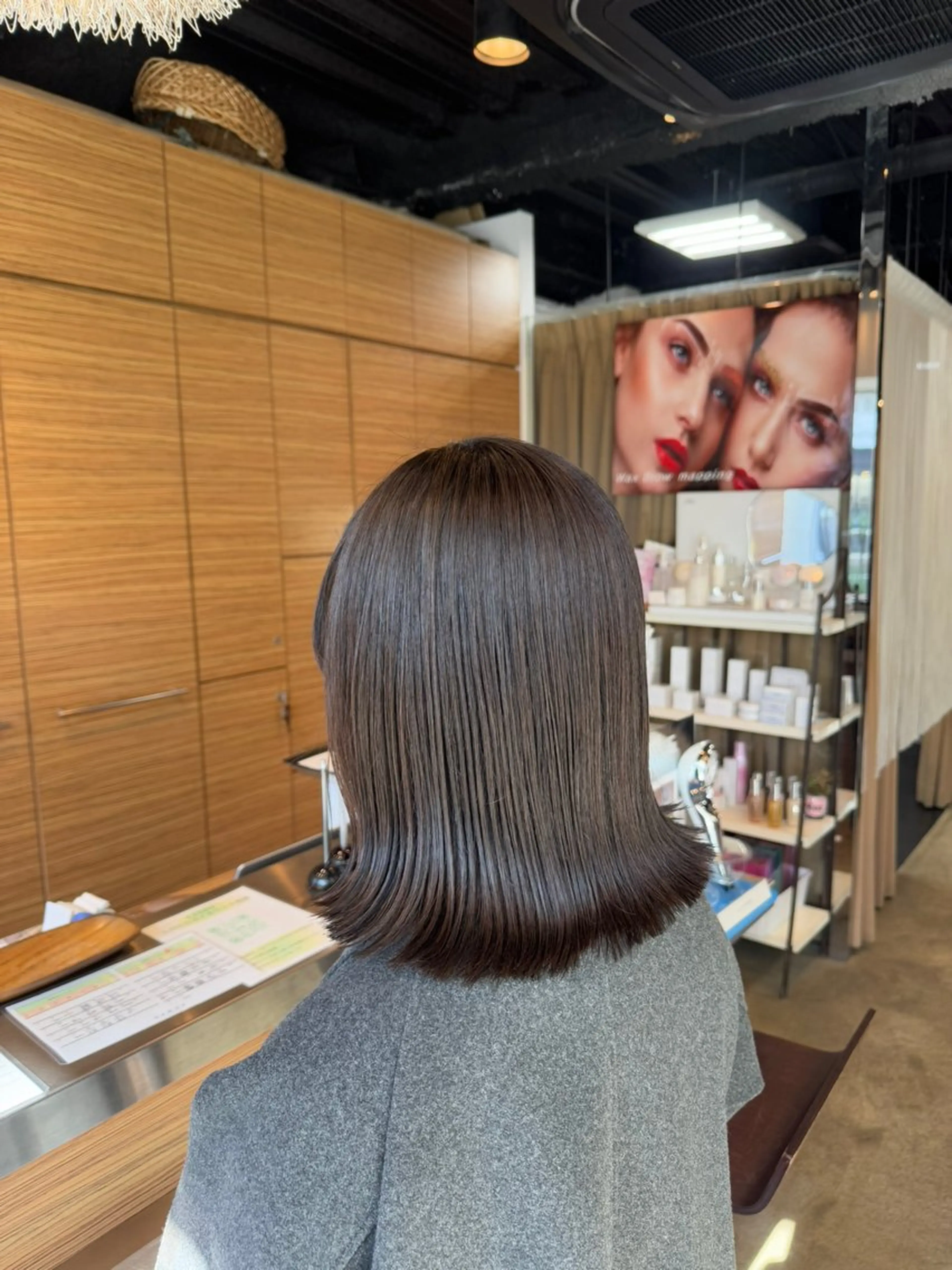 ミディアム ボブ 外ハネヘア ✦creer都島✦ ɪʀᴏʜᴀ ꕀ 🎀のヘアスタイル