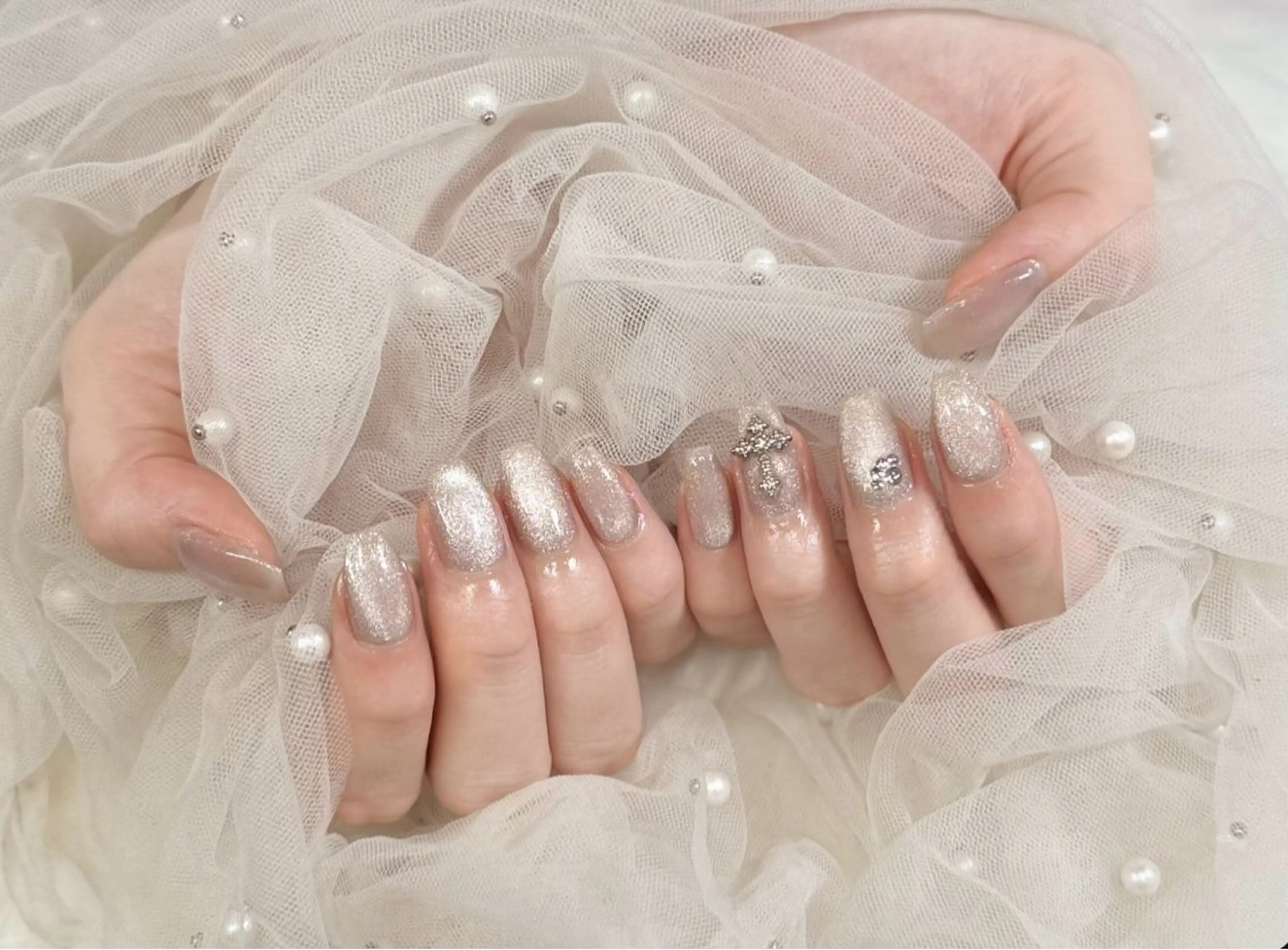 ネイル Laulea昭島🎀 Jr YUU 🎀のネイルデザイン