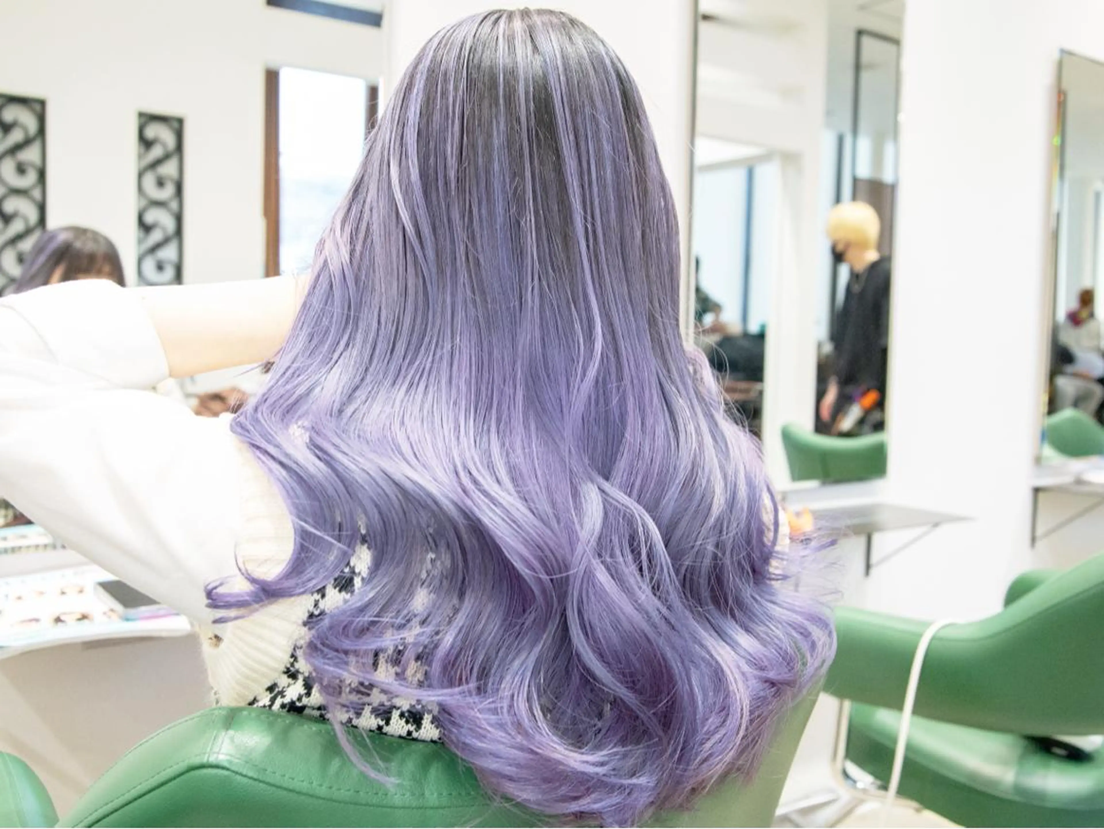 ロング カラー ヘアカラー Re:ta Hair 飯田淳平のヘアスタイル