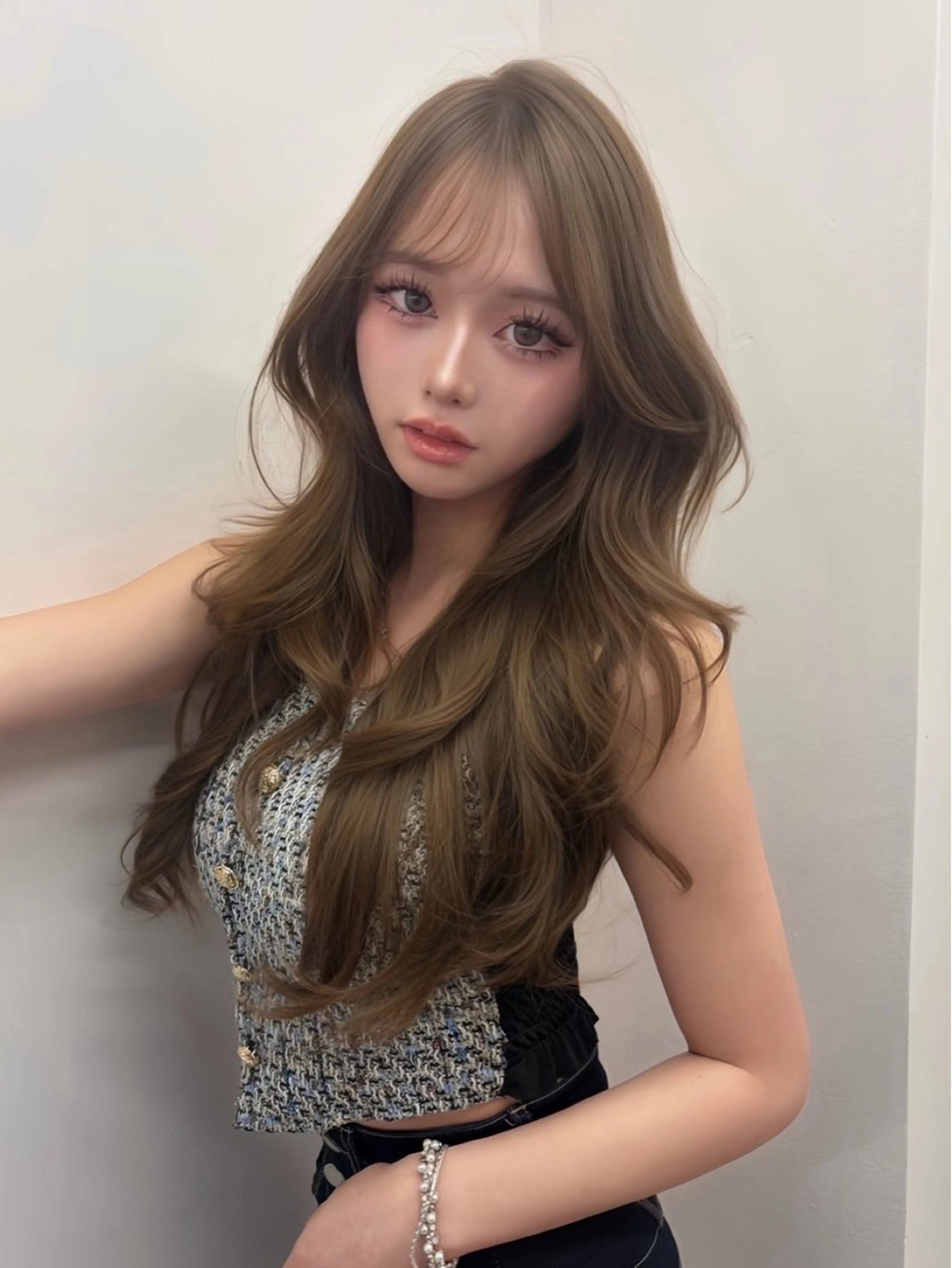 ロング sara/名古屋 /ハイトーンのヘアスタイル