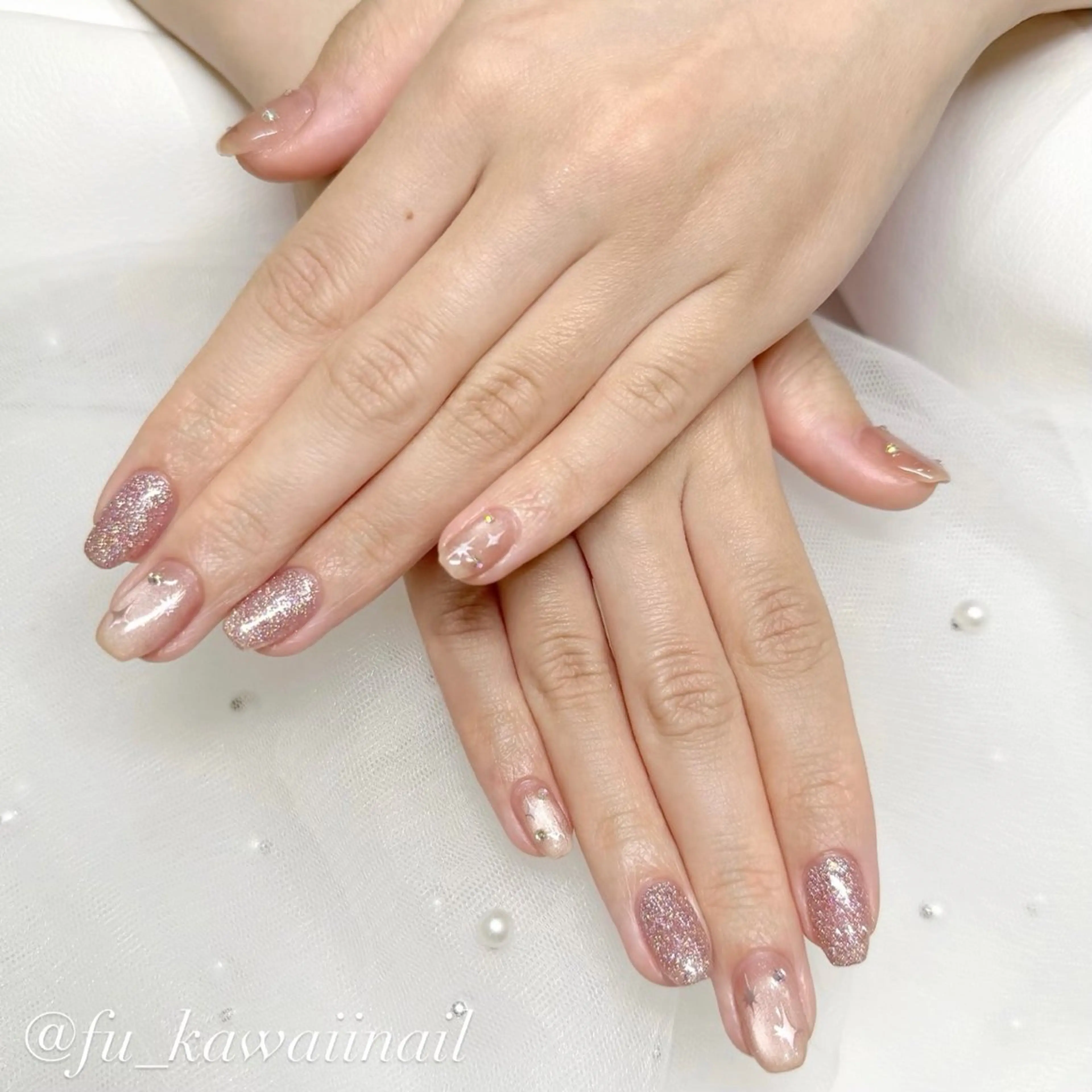 ネイル ハンドネイル 🪞ヤギフウカ🪞 渋谷ネイルのネイルデザイン