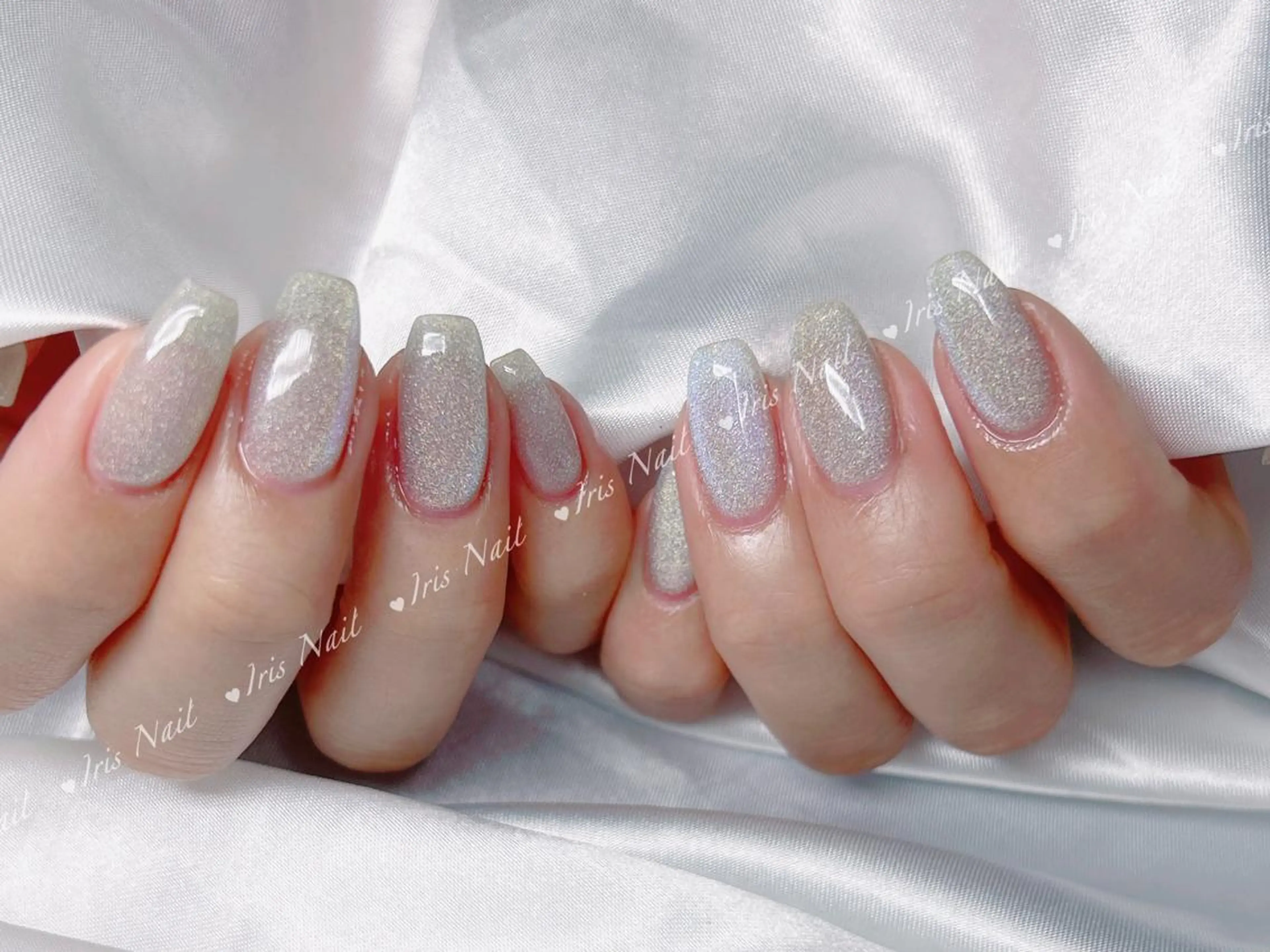 ネイル マグネットネイル ハンドネイル ハンドケア 🍒IRIS Nail🌸のネイルデザイン