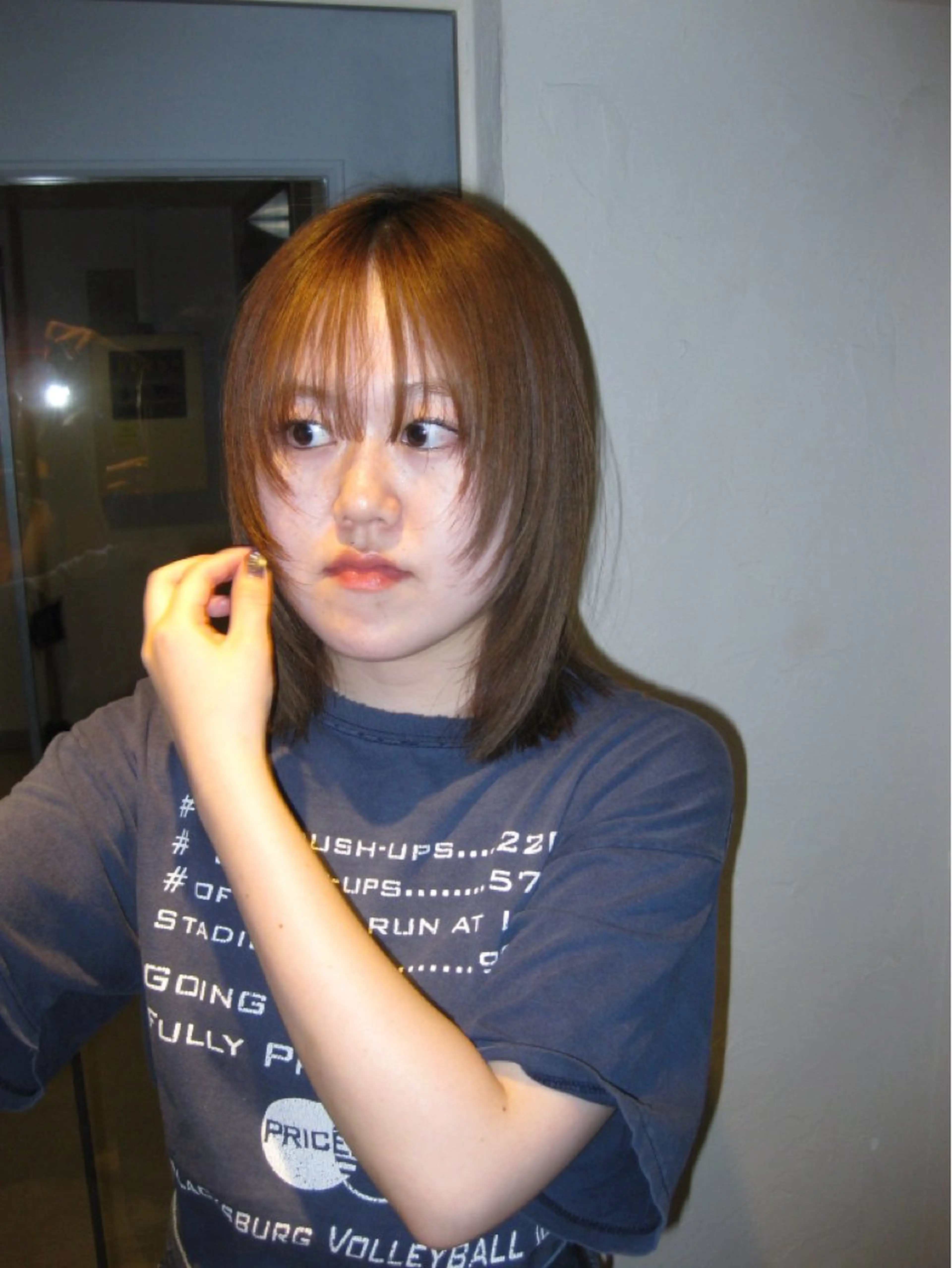 ミディアム 今井 香奈恵のヘアスタイル