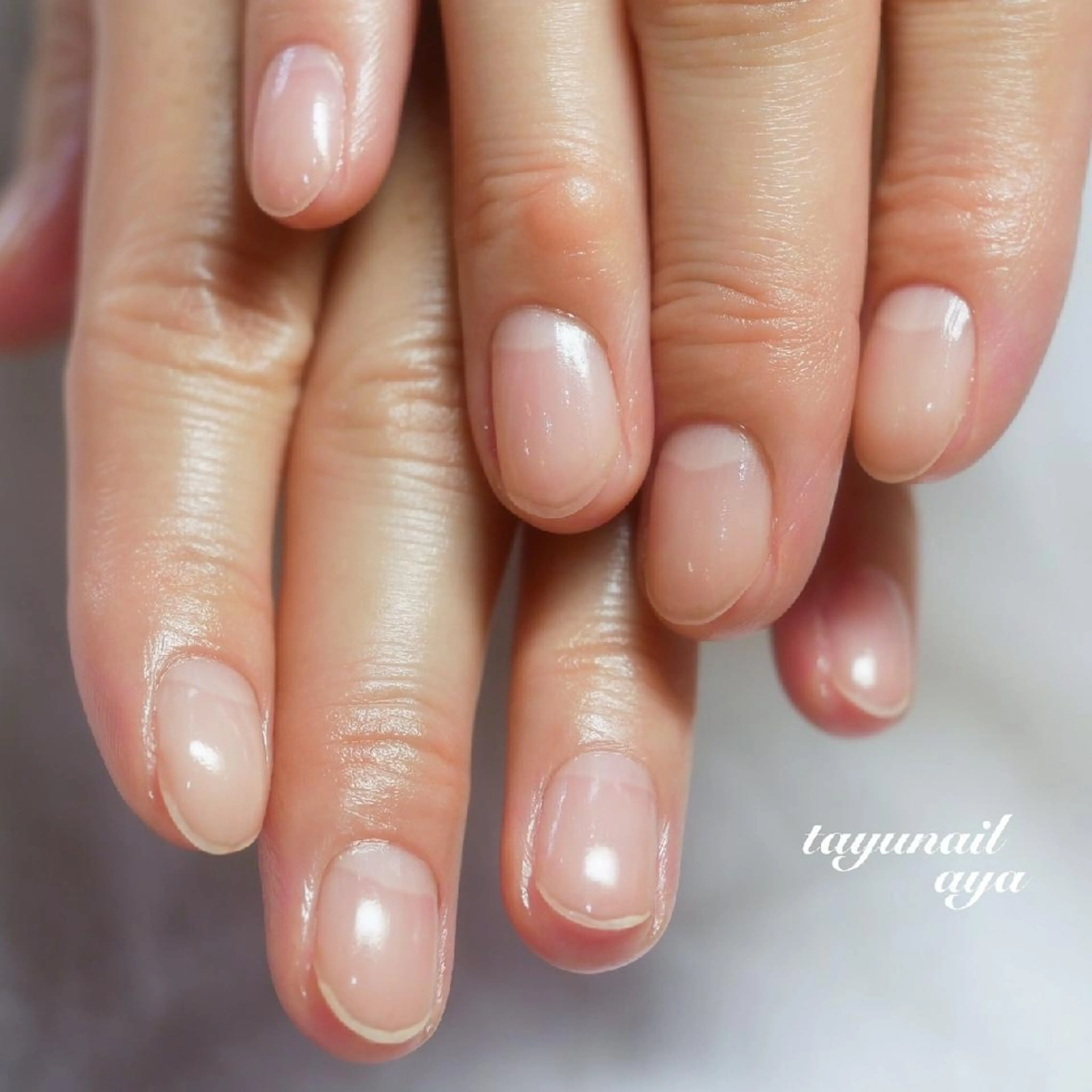 ネイル ブルー ジェルネイル パラジェル ネイルサロン 【たゆnail】のネイルデザイン