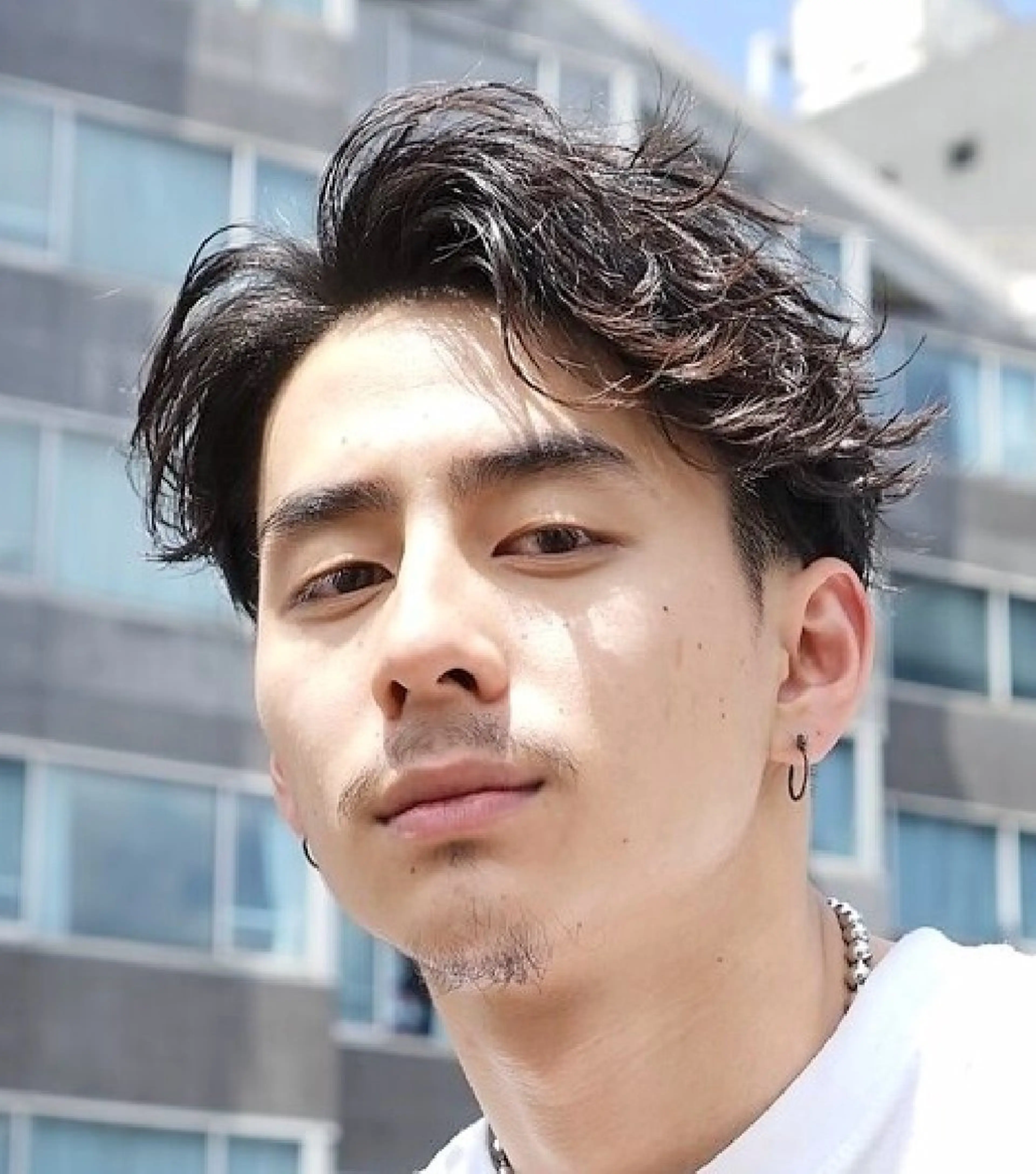 パーマ メンズ センターパート マッシュ メンズパーマ プードルパーマ メンズツイストパーマ カット パーマ トリートメント 仙台フェザーパーマ/ fifth/遠藤楓雅のヘアスタイル