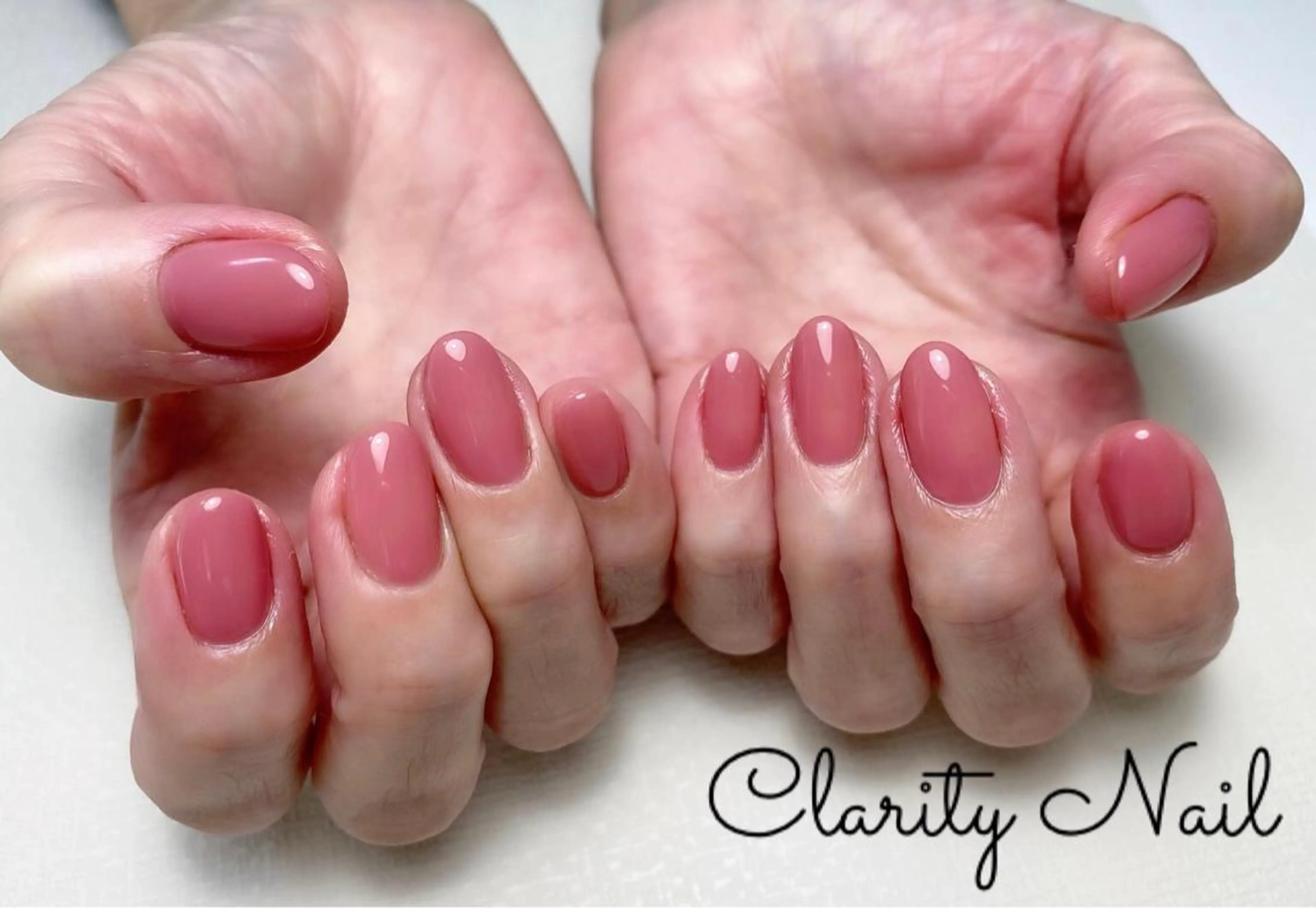 ネイル ワンカラーネイル ハンドネイル Clarity Nailのネイルデザイン